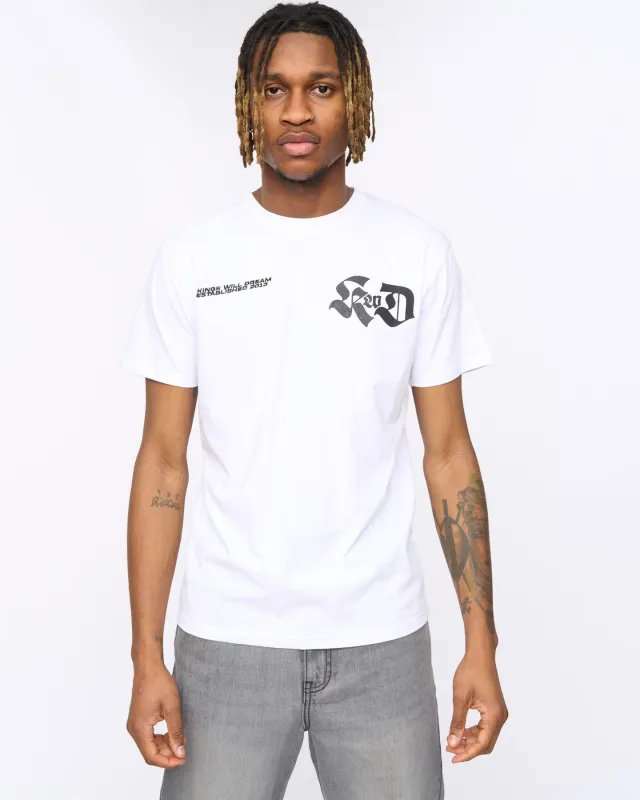 Mens Cartellio T-Shirt White made by Kings Will Dream