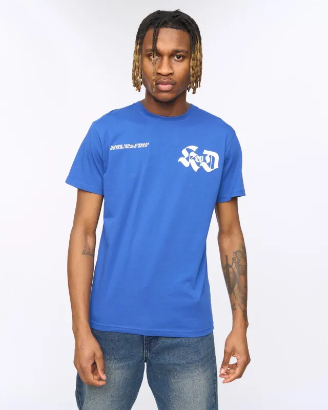 Mens Cartellio T-Shirt Blue made by Kings Will Dream