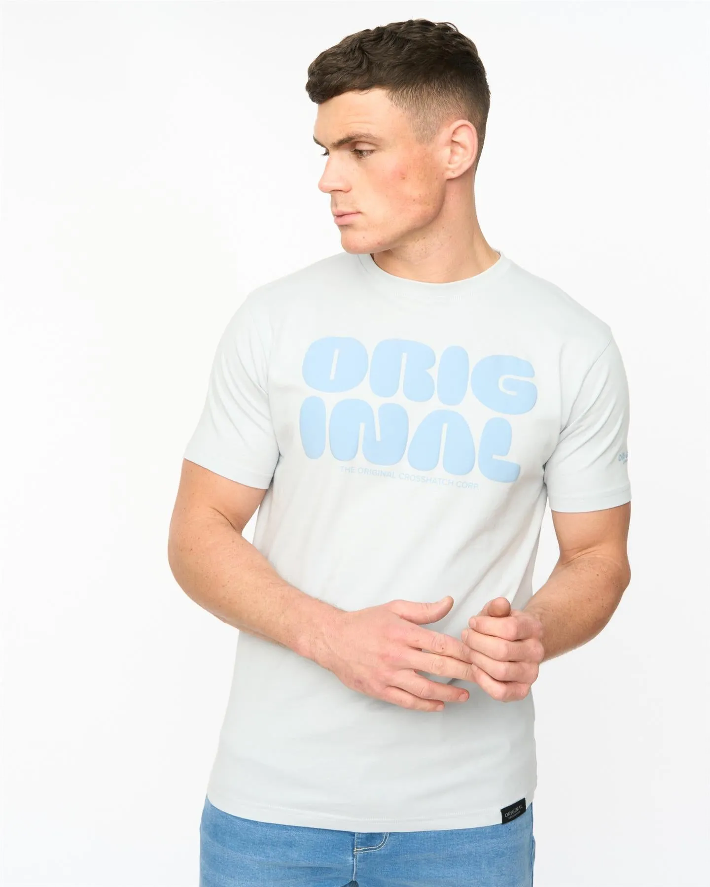 Mens Transflate T-Shirt Light Blue sold by Brand Corner product image thumbnail 2