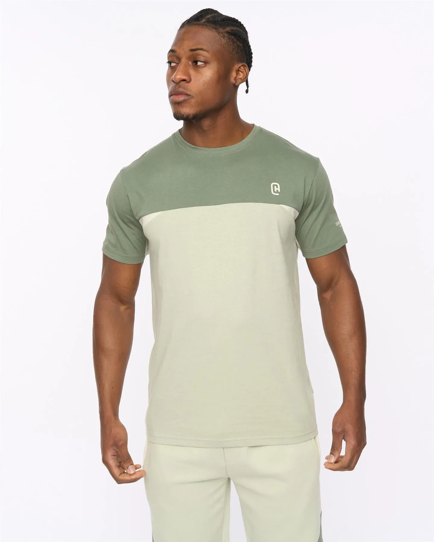 Mens Castlebay T-Shirt Light Olive sold by Brand Corner product image thumbnail 2