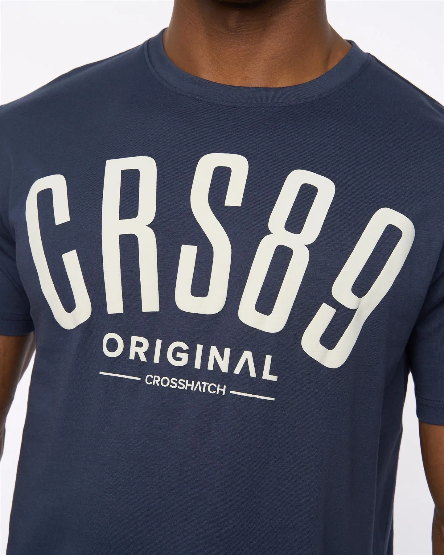 Mens Hallfell T-Shirt Navy sold by Brand Corner product image thumbnail 5