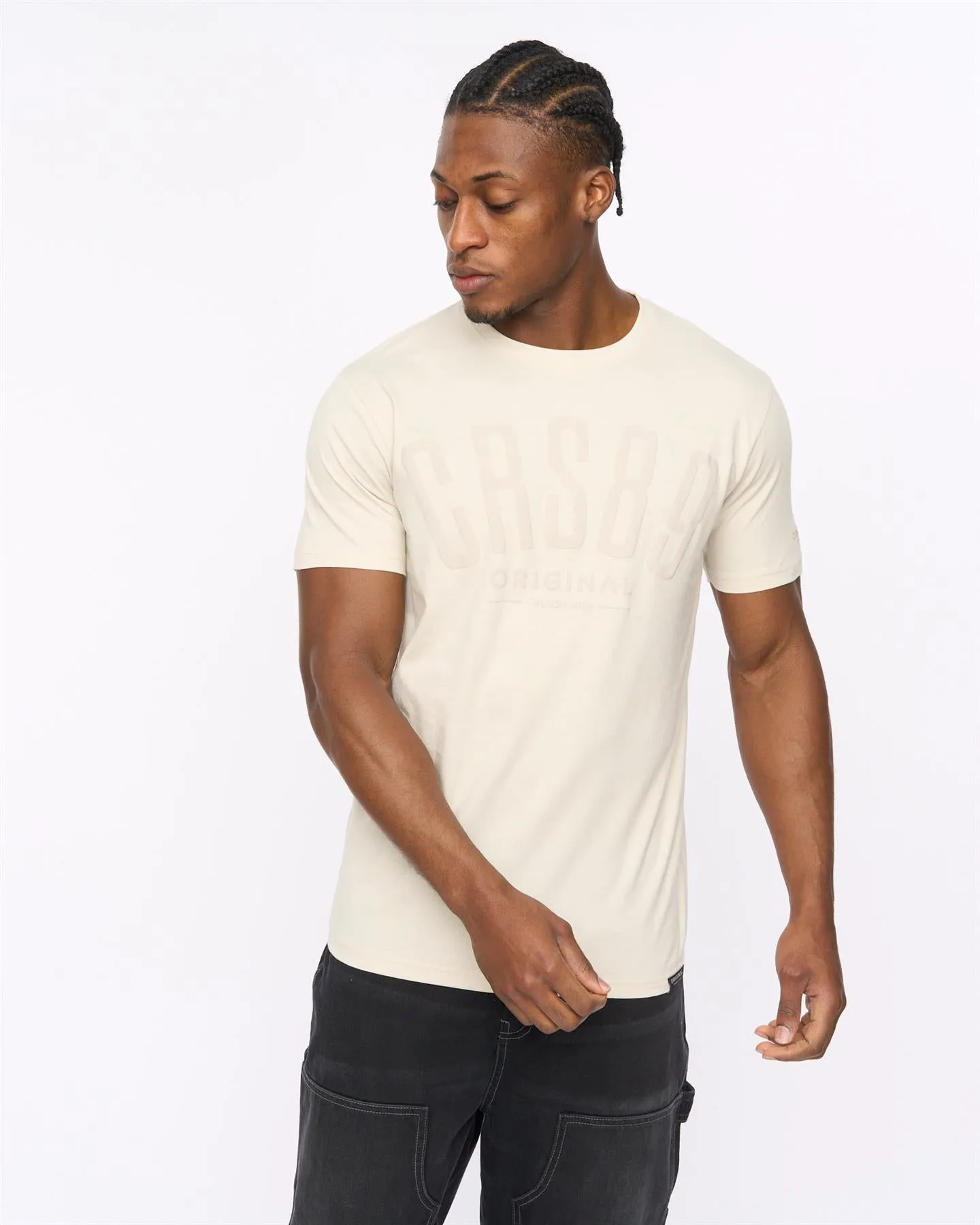 Mens Hallfell T-Shirt Neutral sold by Brand Corner product image thumbnail 2
