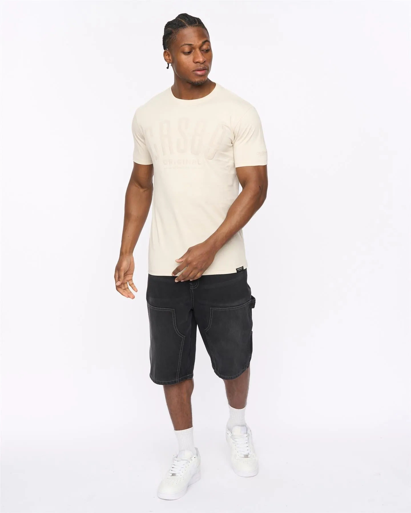 Mens Hallfell T-Shirt Neutral sold by Brand Corner product image thumbnail 3