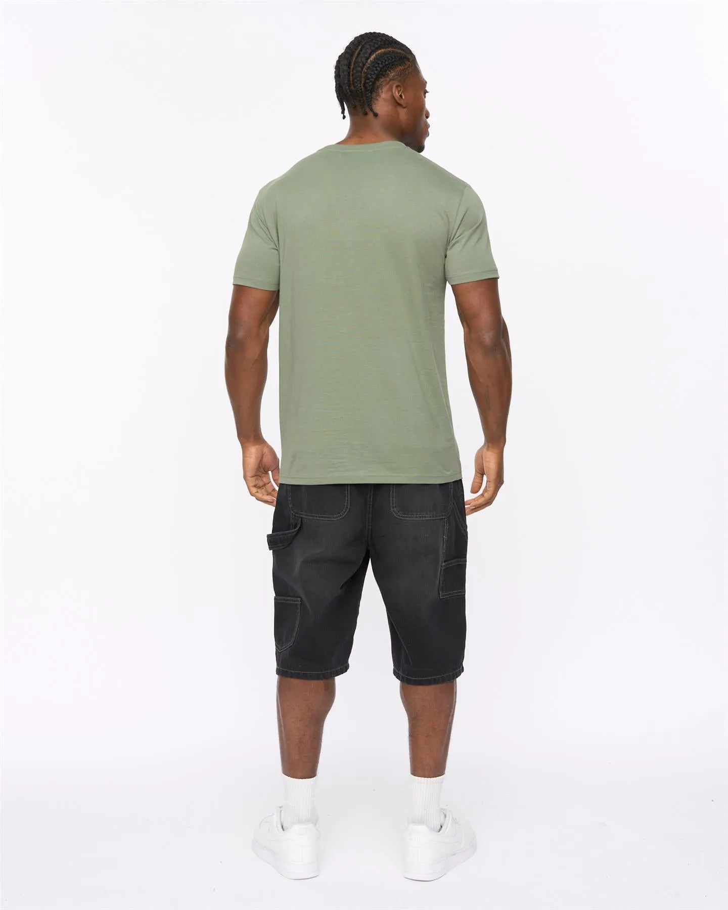 Mens Hallfell T-Shirt Olive sold by Brand Corner product image thumbnail 4
