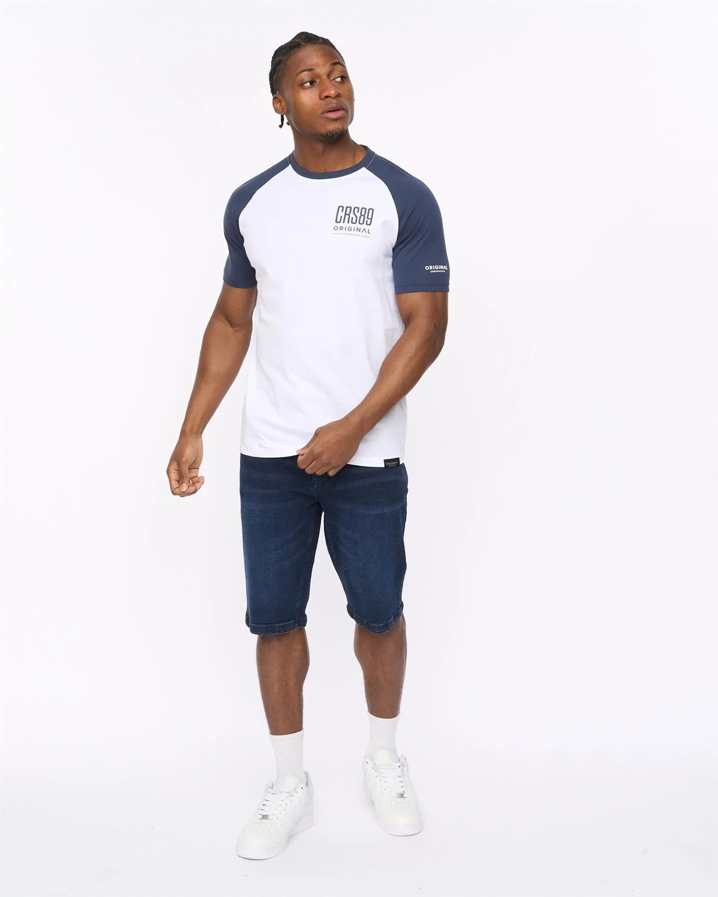 Mens Bretsby T-Shirt Navy sold by Brand Corner product image thumbnail 3