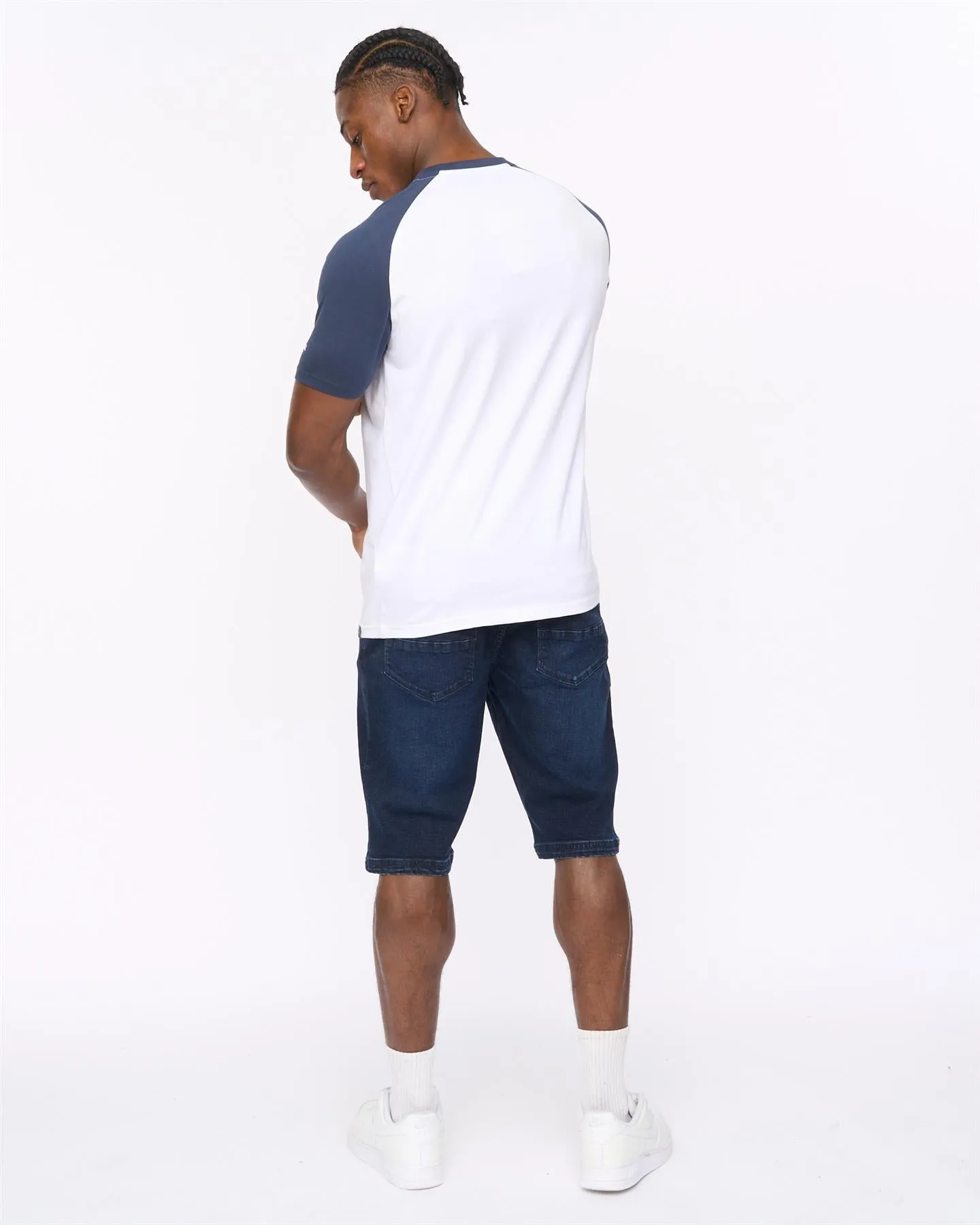 Mens Bretsby T-Shirt Navy sold by Brand Corner product image thumbnail 4