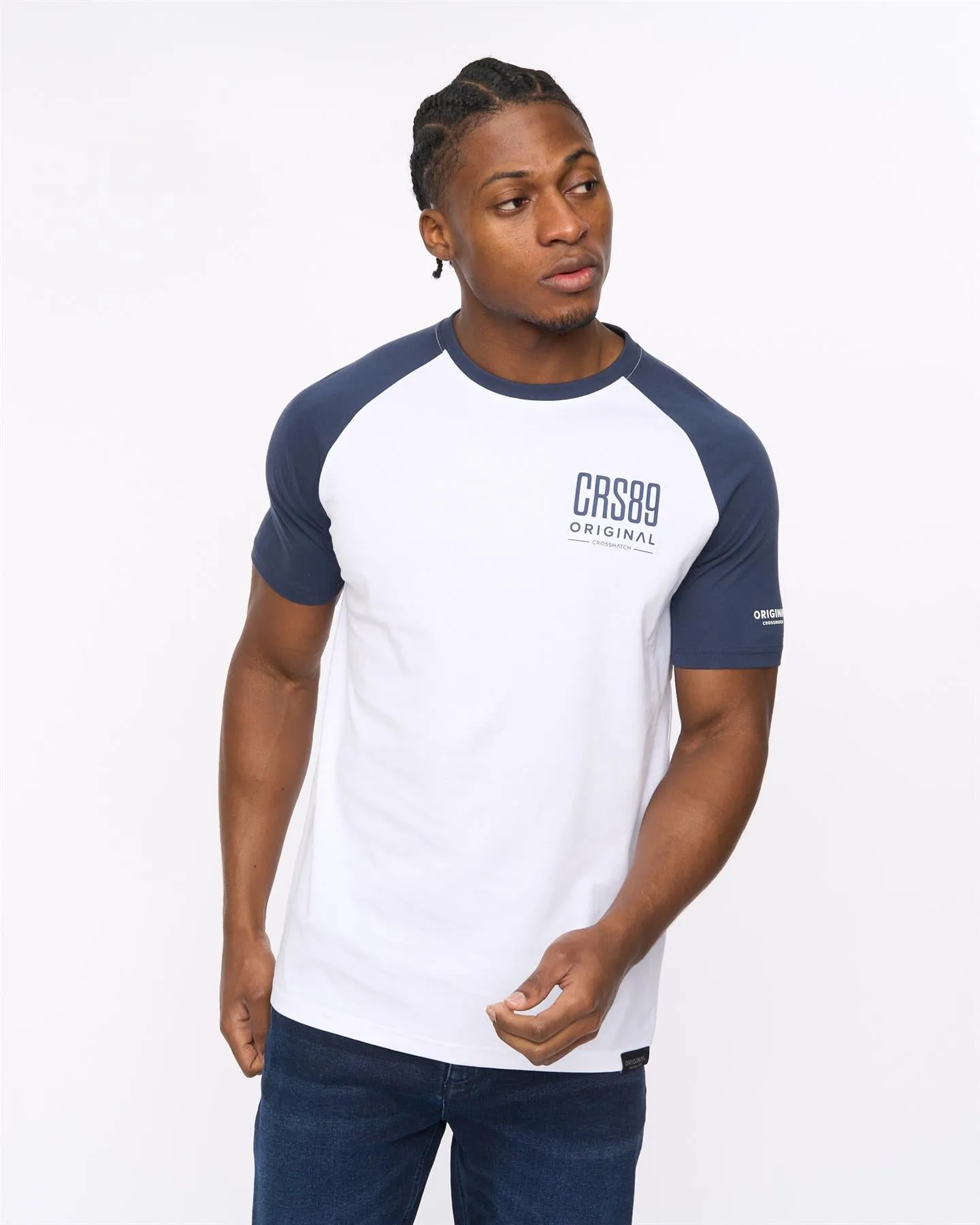 Mens Bretsby T-Shirt Navy sold by Brand Corner