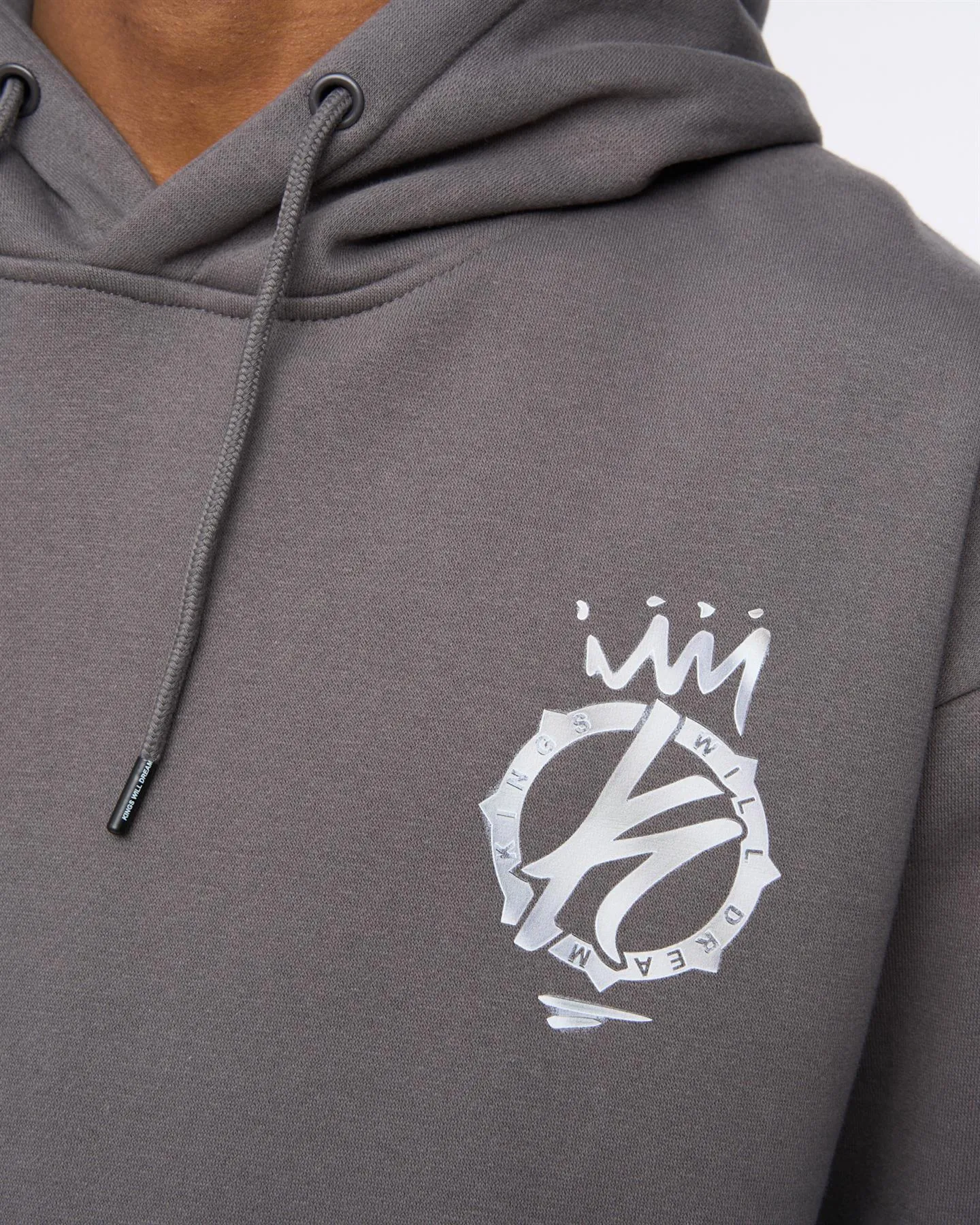 Mens Kayspray Hoodie Asphalt sold by Brand Corner product image thumbnail 5