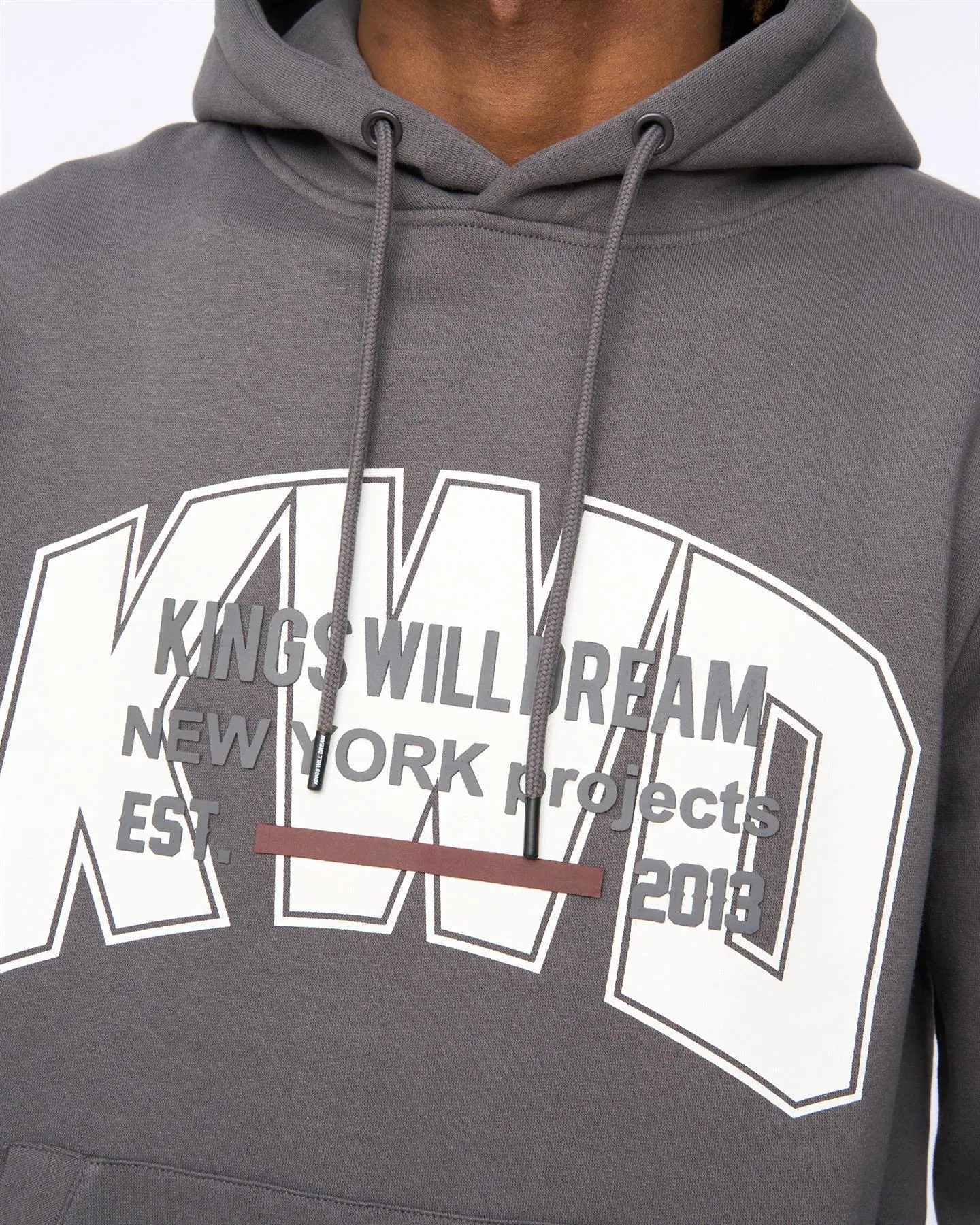 Mens Typeover Hoodie Asphalt sold by Brand Corner product image thumbnail 5