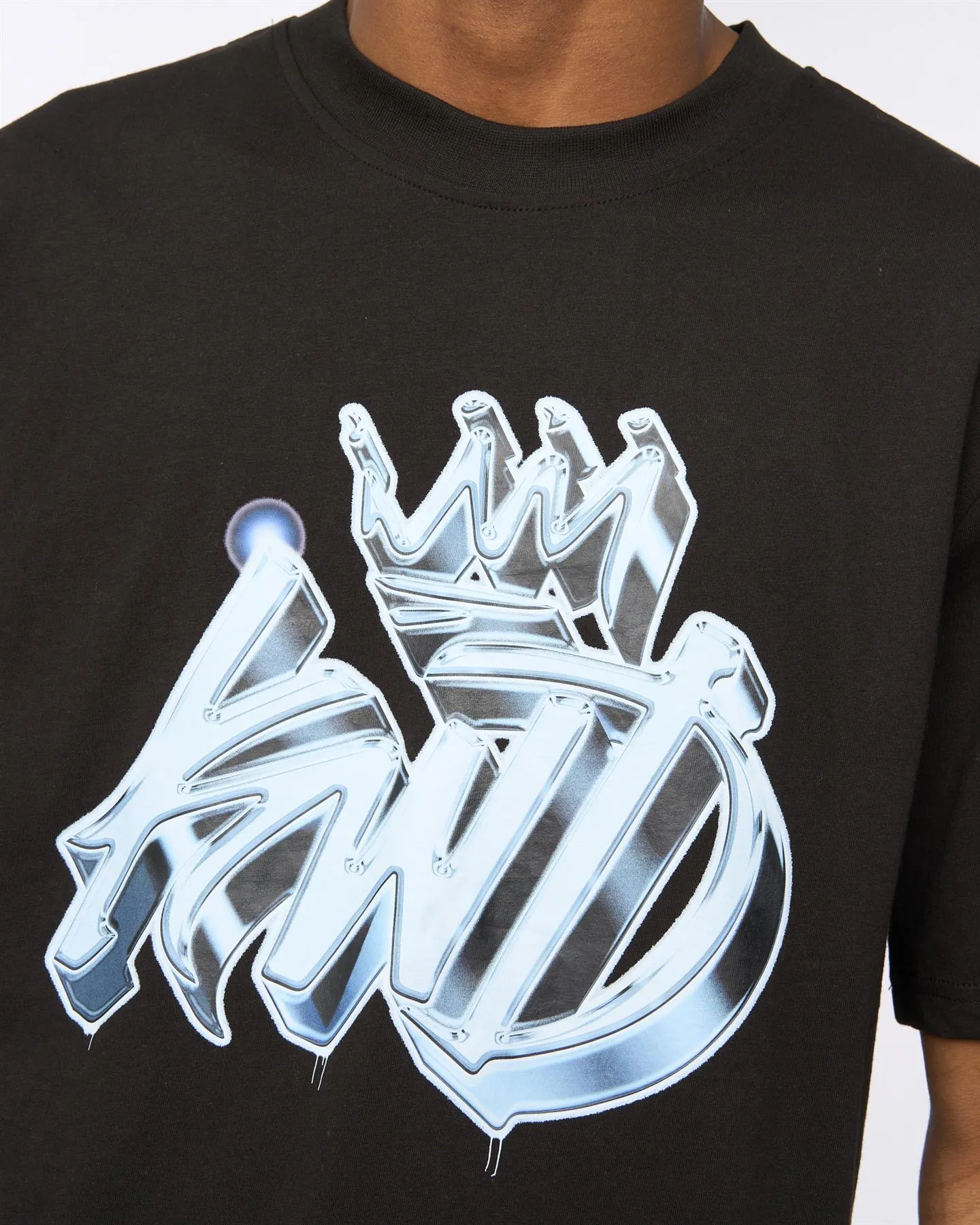 Mens Dimenshed T-Shirt Black sold by Brand Corner product image thumbnail 5