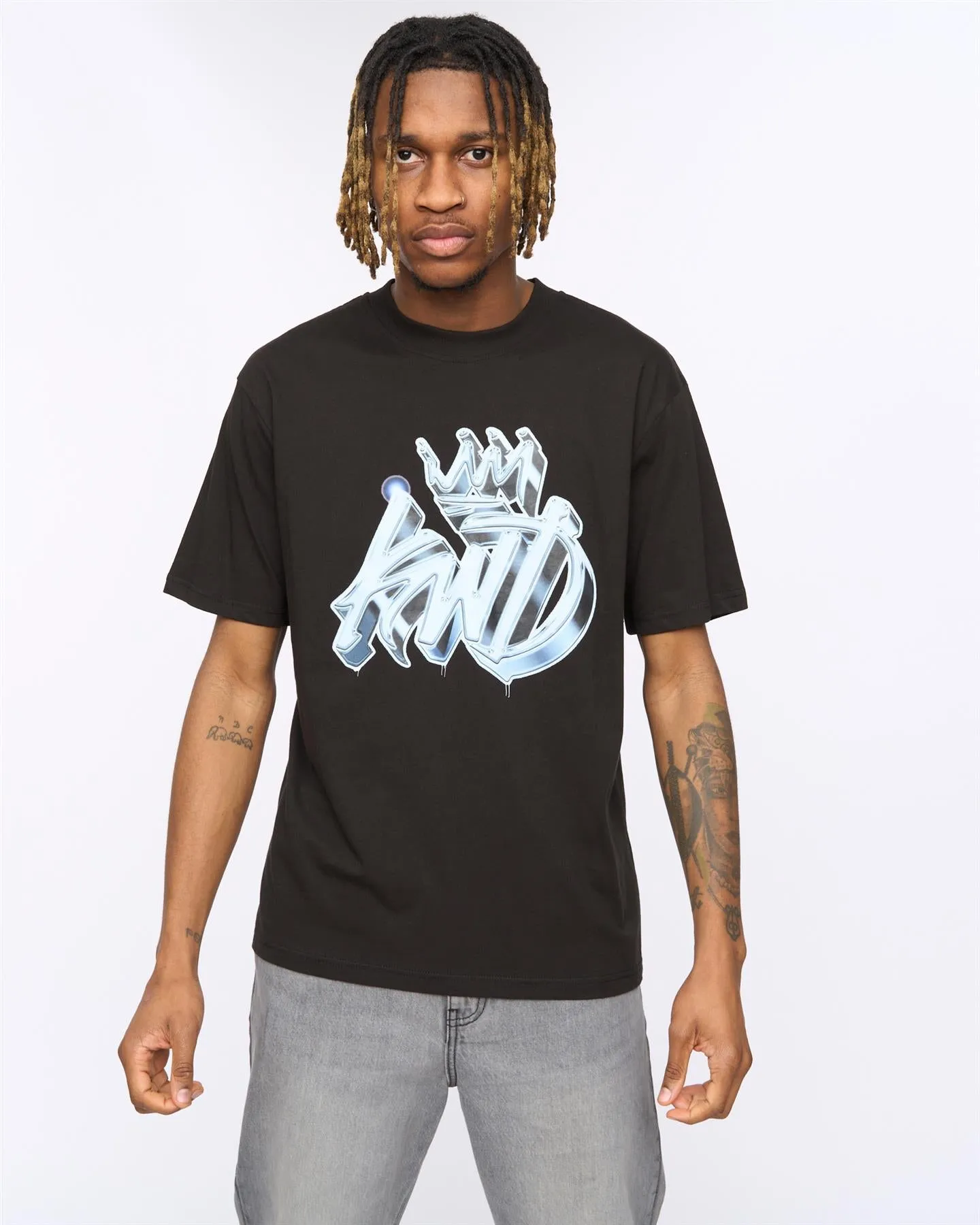 Mens Dimenshed T-Shirt Black sold by Brand Corner