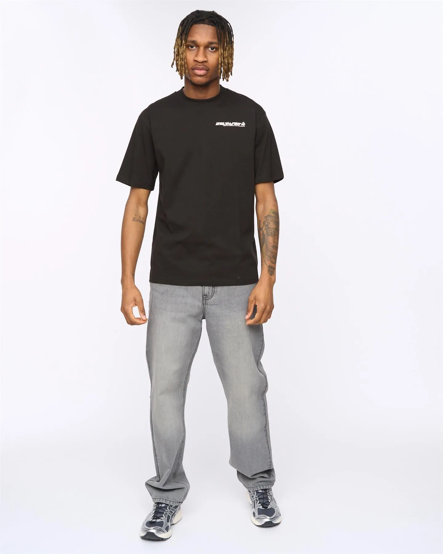 Mens Wildstyle T-Shirt Black sold by Brand Corner product image thumbnail 3