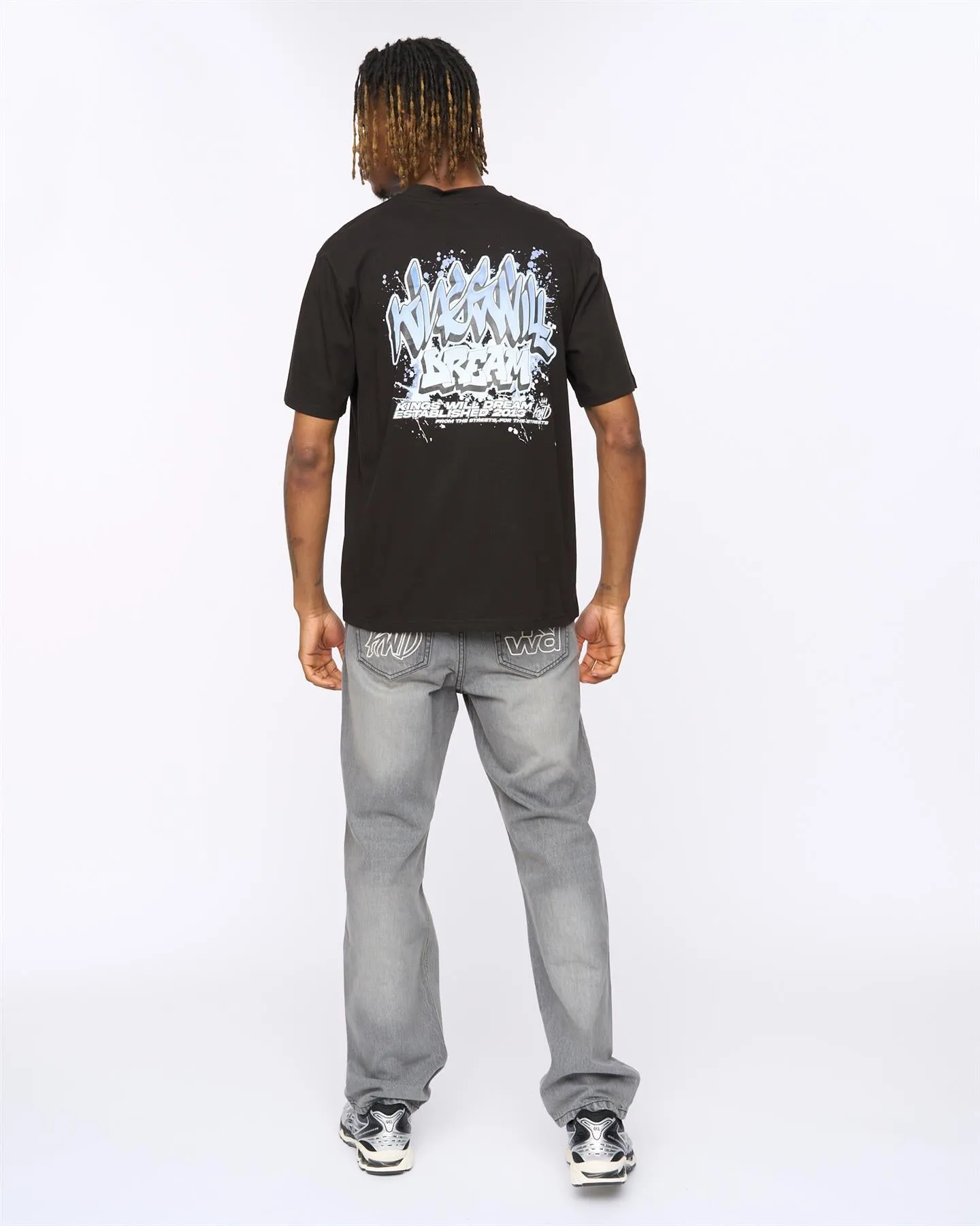 Mens Wildstyle T-Shirt Black sold by Brand Corner product image thumbnail 4