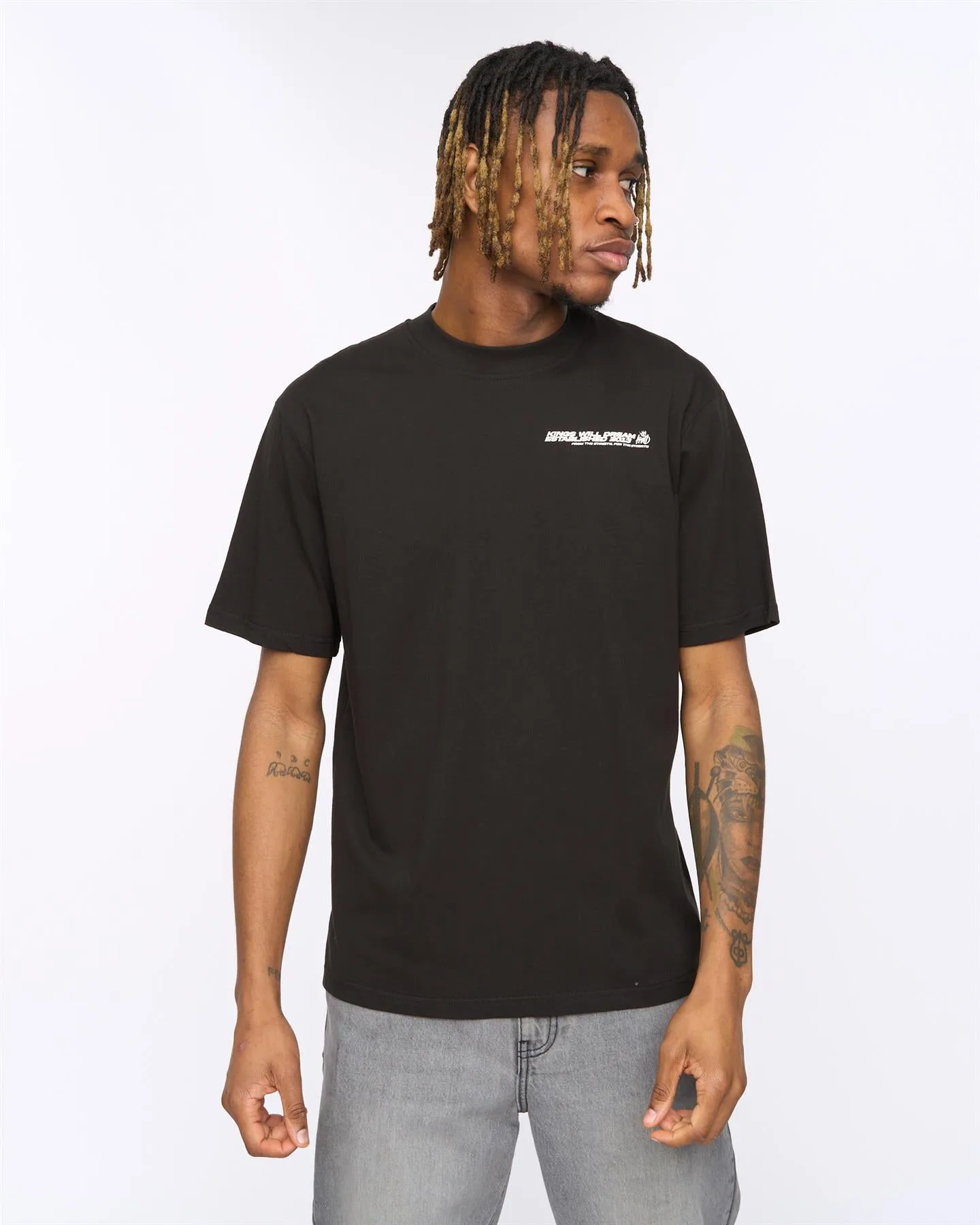 Mens Wildstyle T-Shirt Black sold by Brand Corner product image thumbnail 2
