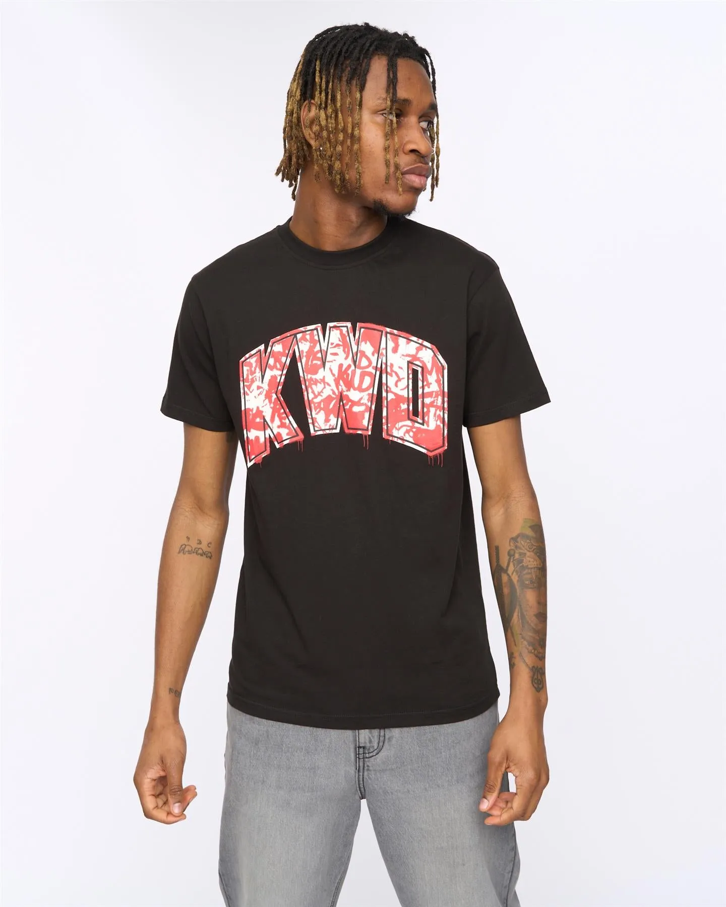 Mens Scribs T-Shirt Black sold by Brand Corner product image thumbnail 2