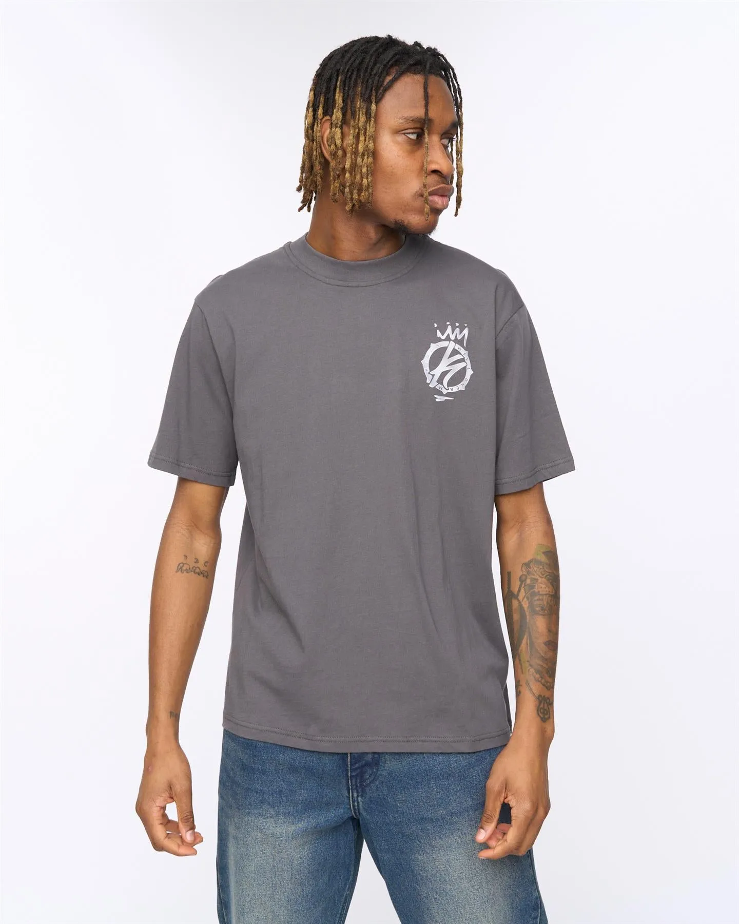 Mens Kayspray T-Shirt Asphalt sold by Brand Corner product image thumbnail 2