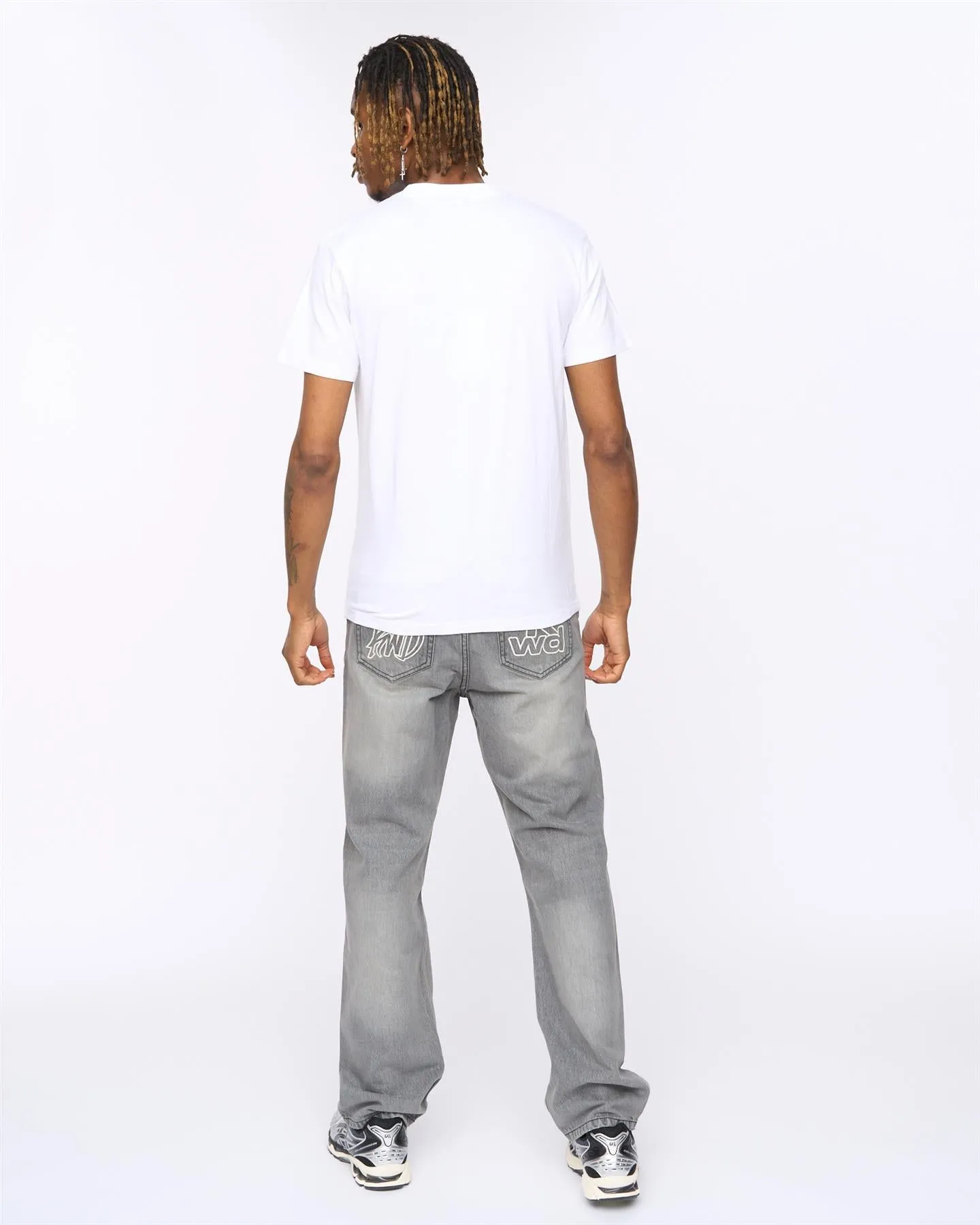 Mens Typeover T-Shirt White sold by Brand Corner product image thumbnail 4