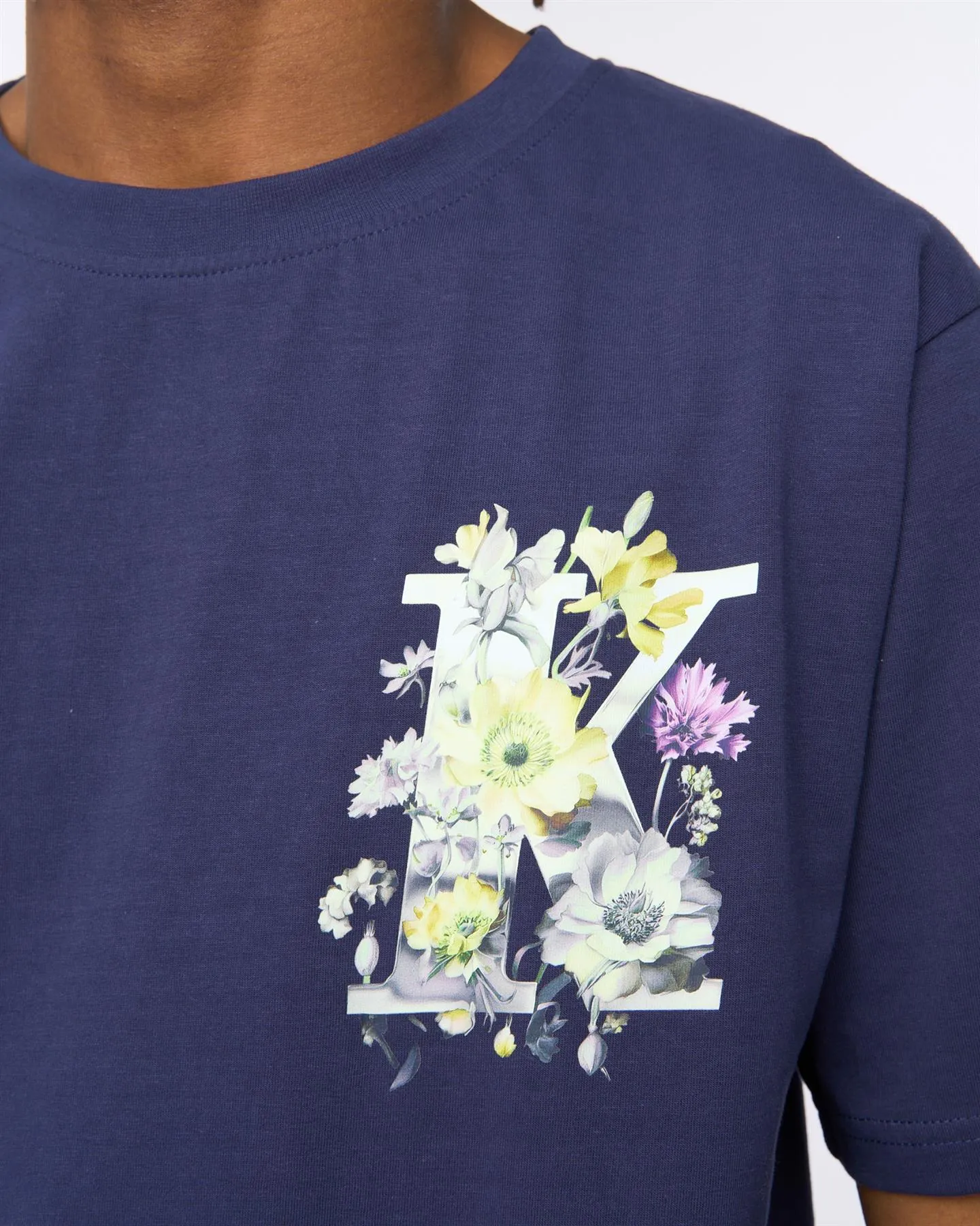 Mens Garden Relaxed Fit T-Shirt Navy sold by Brand Corner product image thumbnail 5
