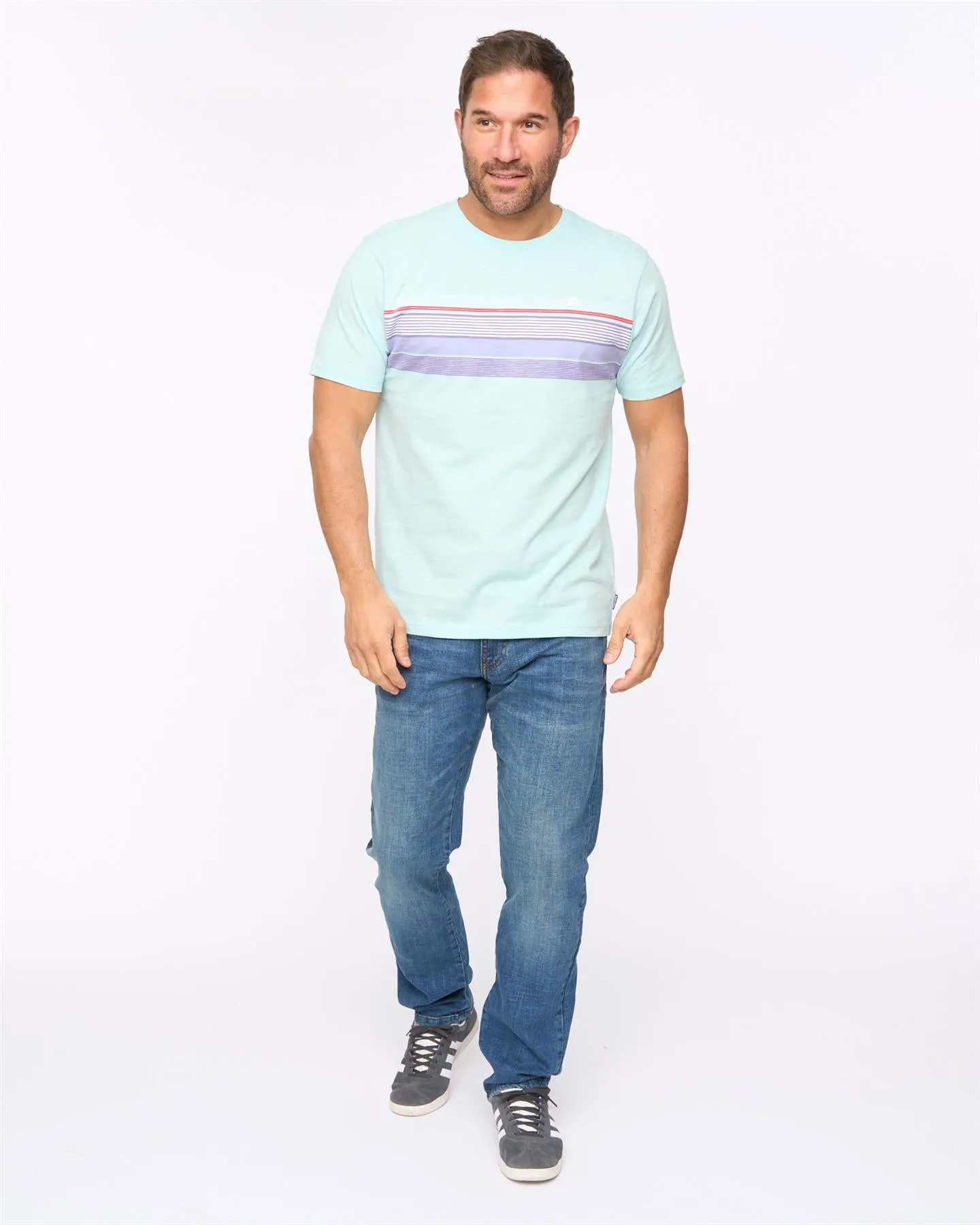 Mens Laylen T-Shirt Duck Blue sold by Brand Corner product image thumbnail 3