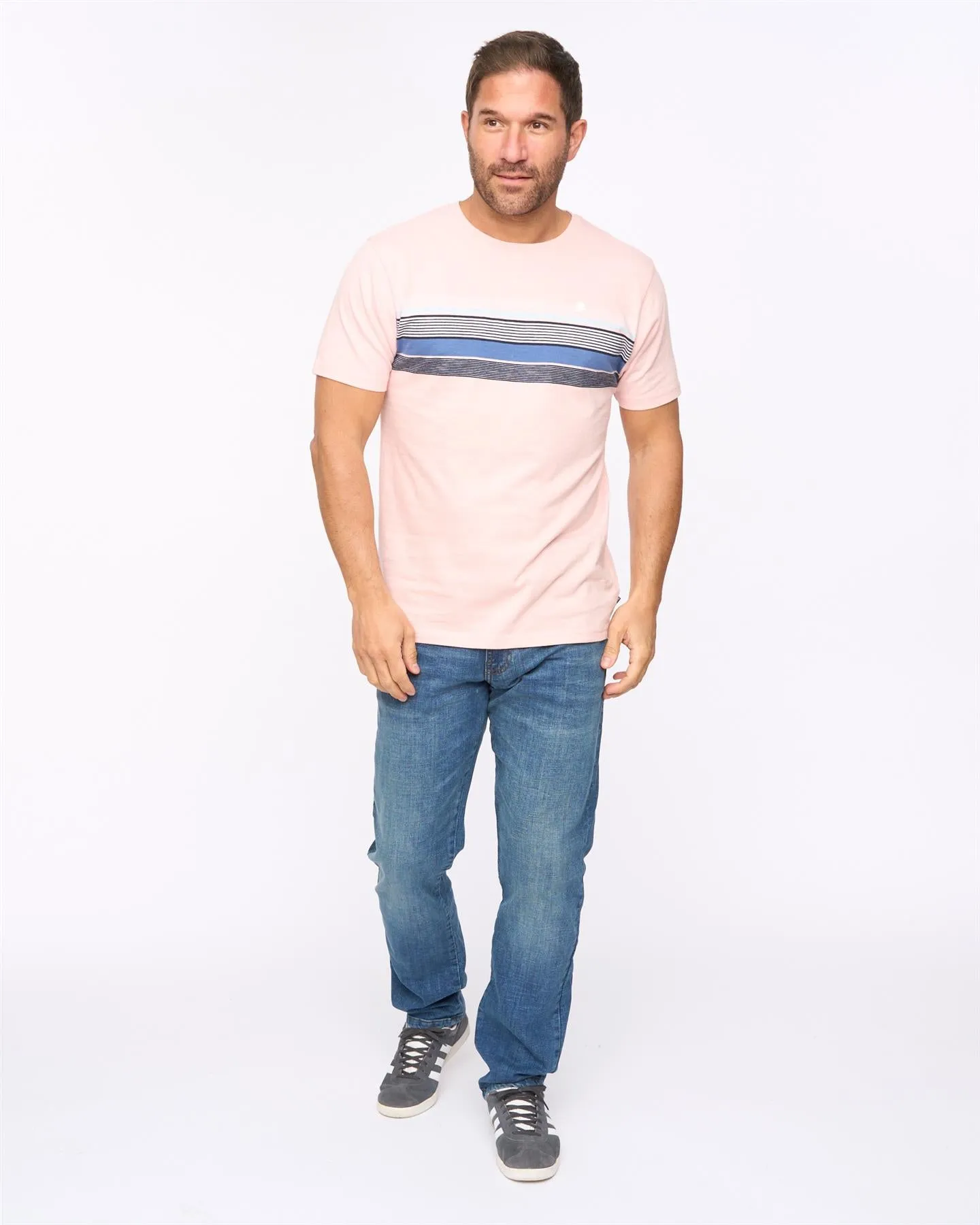 Mens Laylen T-Shirt Pink sold by Brand Corner product image thumbnail 3