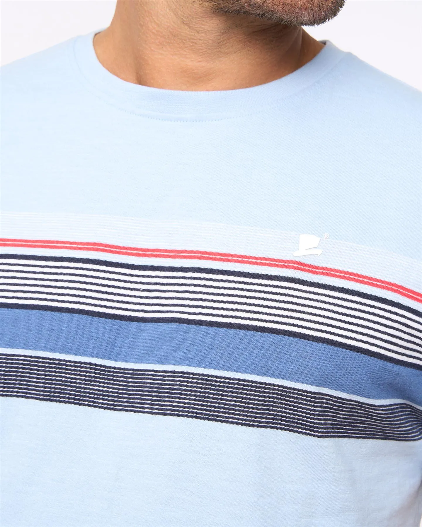 Mens Laylen T-Shirt Light Blue sold by Brand Corner product image thumbnail 5