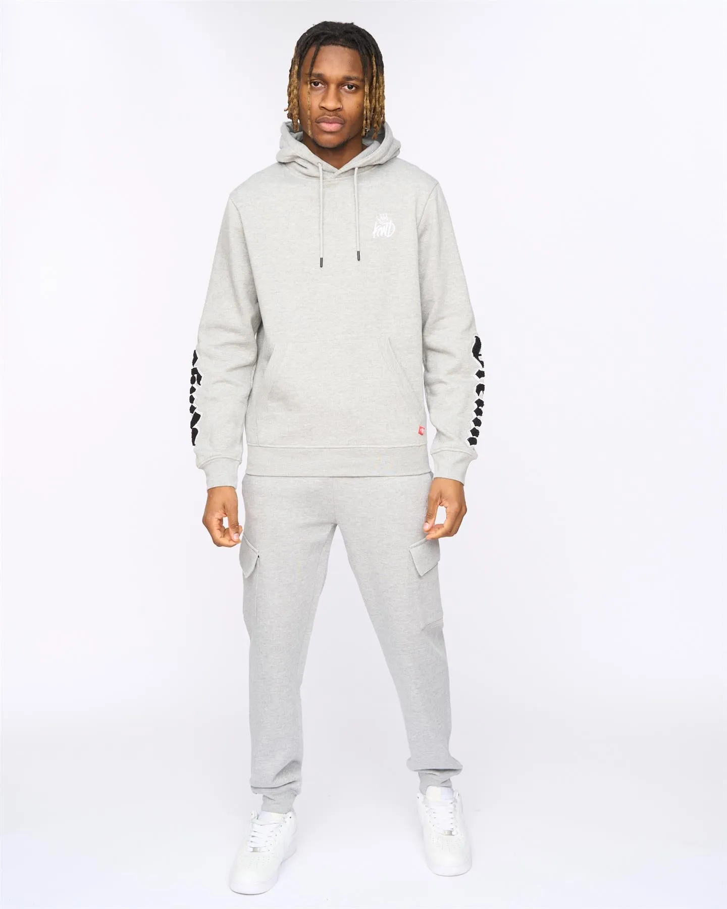 Mens Sleevely Hoodie Grey Marl sold by Brand Corner product image thumbnail 3