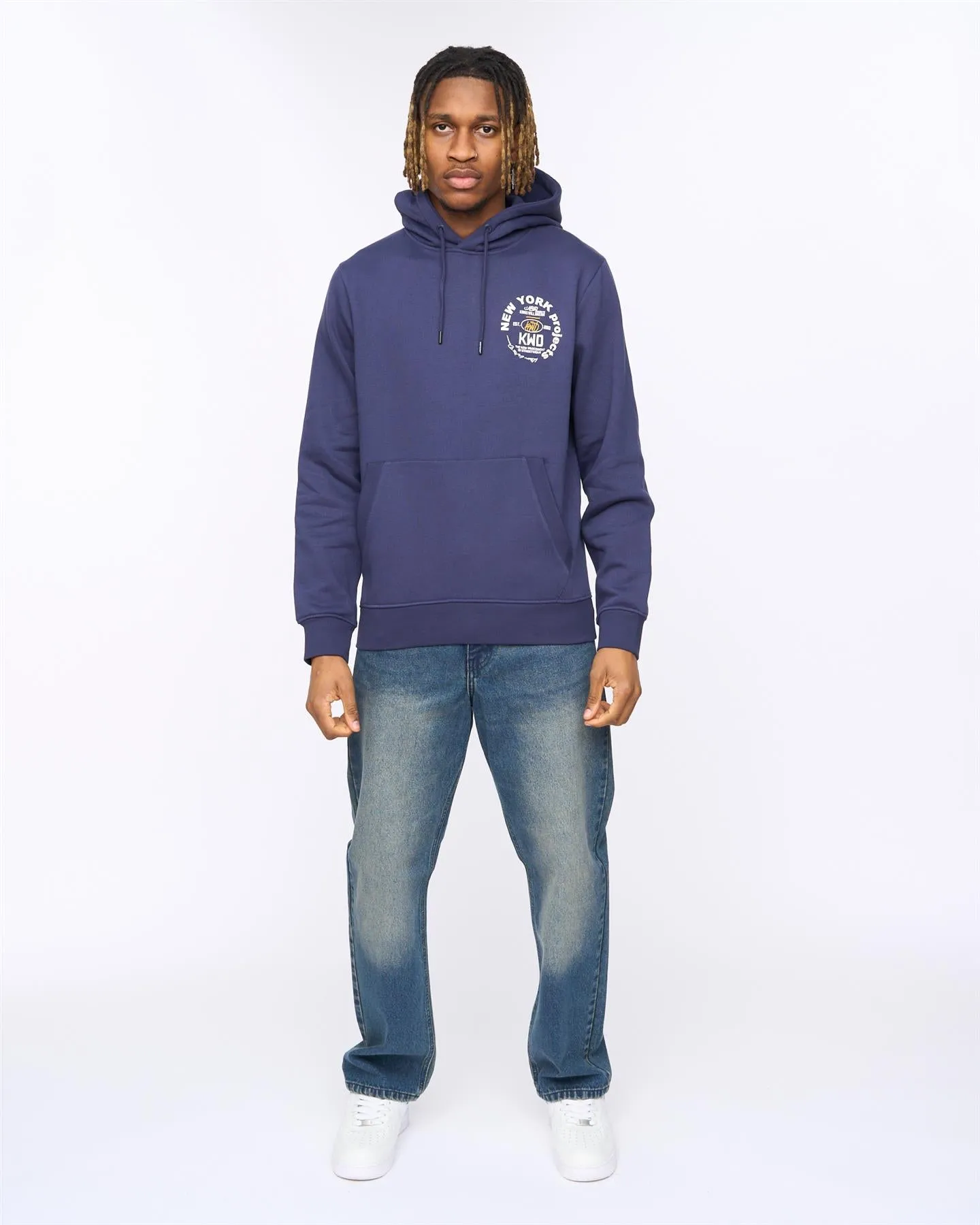 Mens Mobalot Hoodie Navy sold by Brand Corner product image thumbnail 3