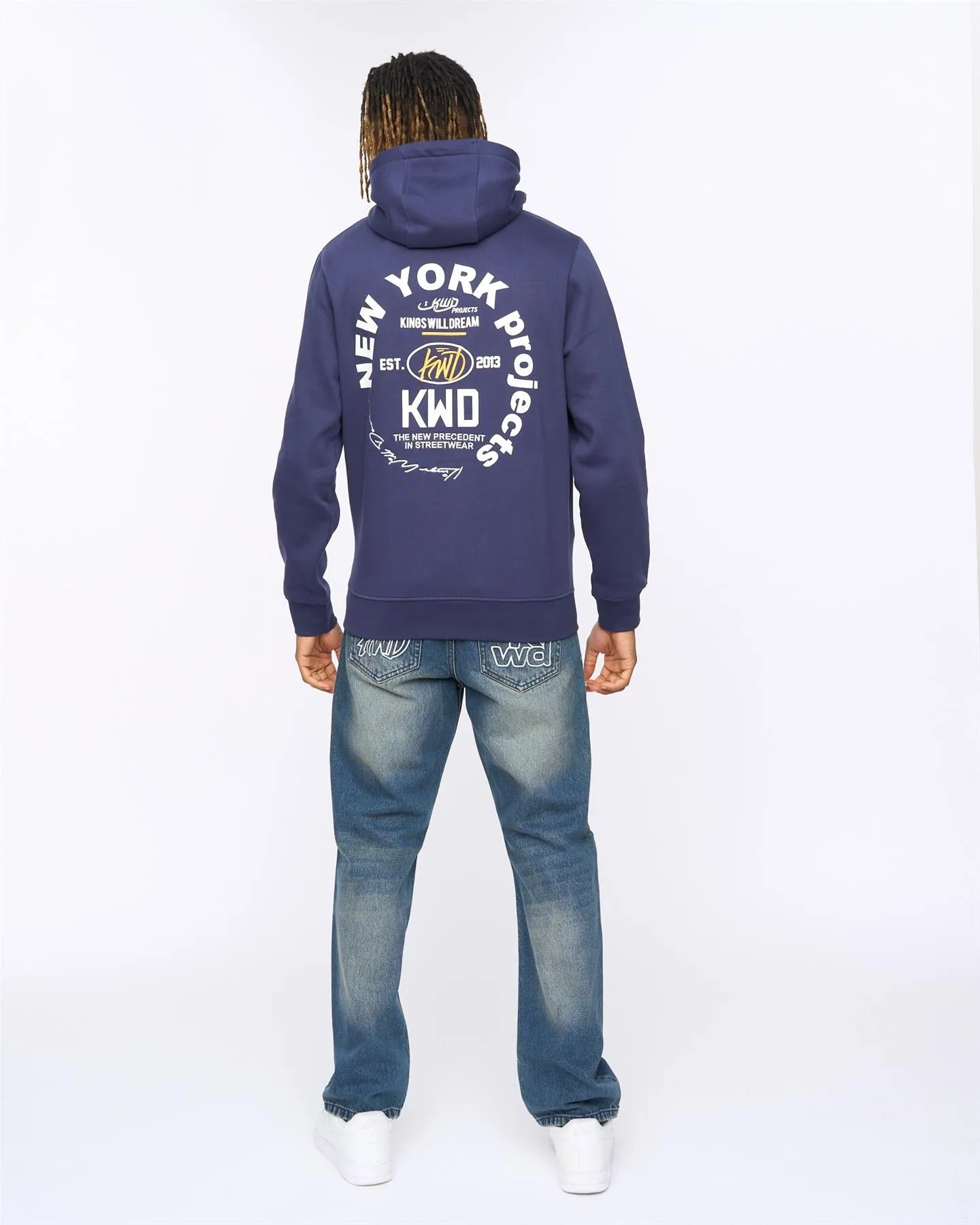 Mens Mobalot Hoodie Navy sold by Brand Corner product image thumbnail 4