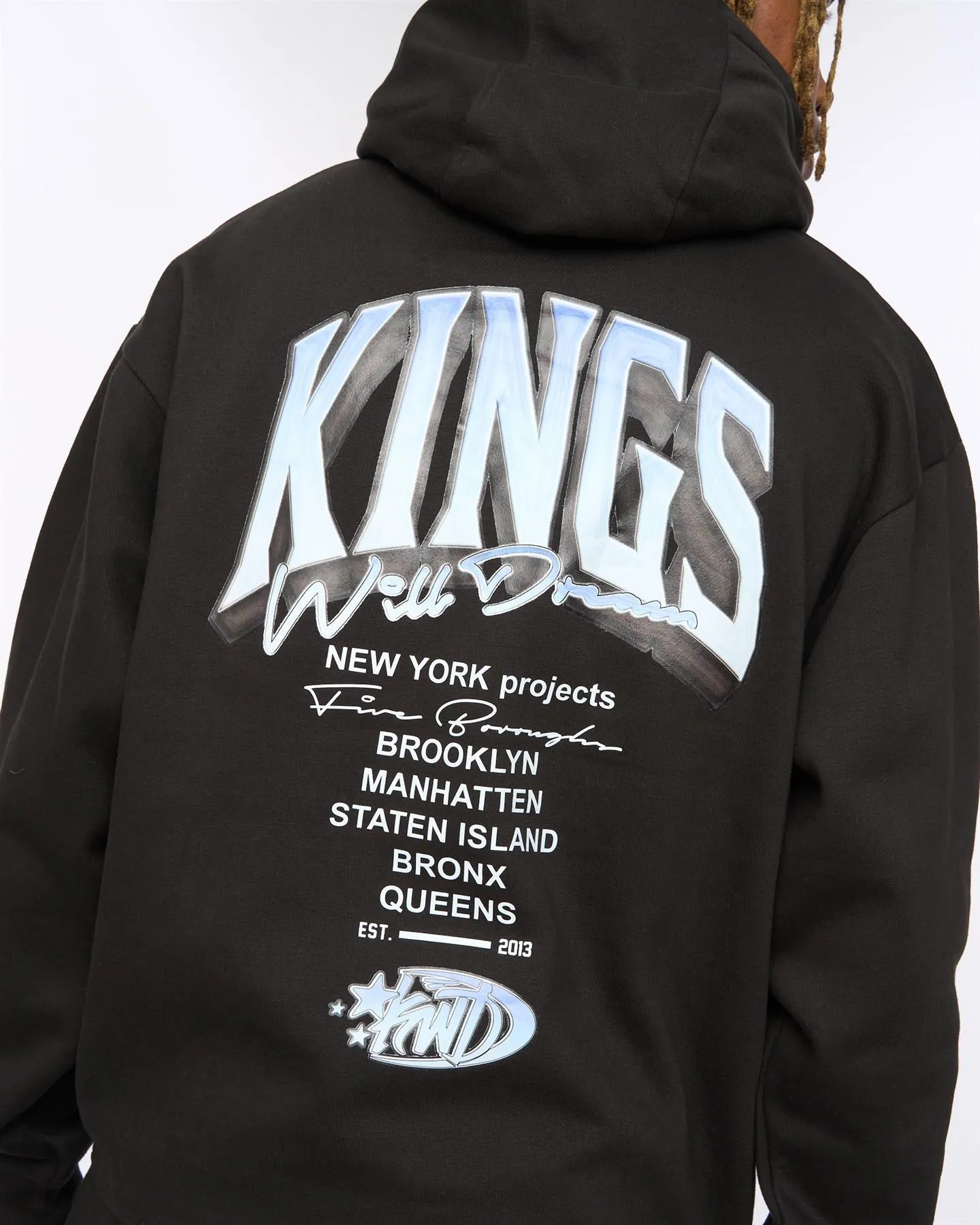 Mens Kingteam Hoodie Black sold by Brand Corner product image thumbnail 4