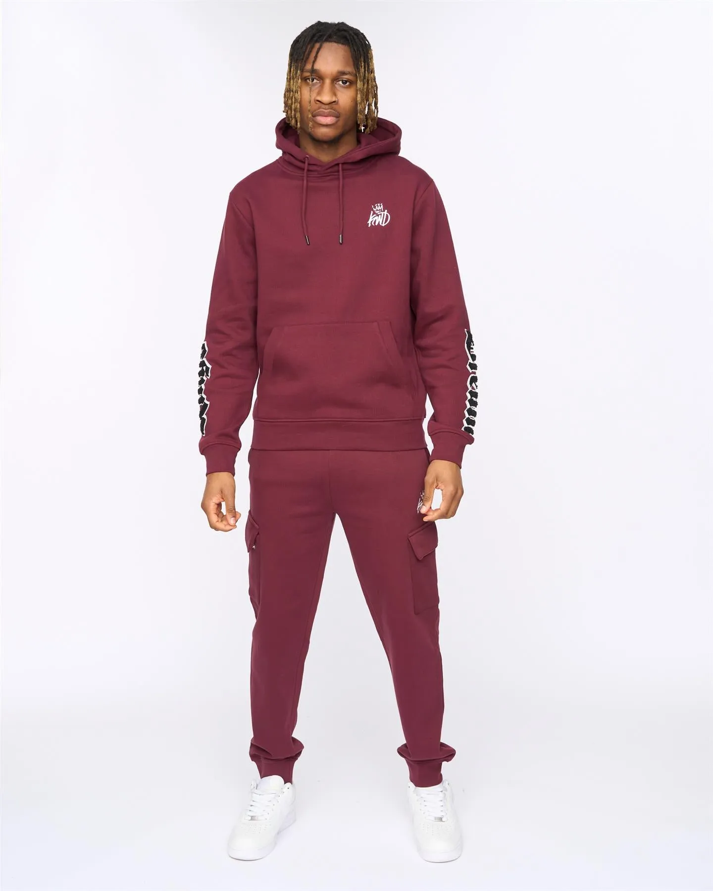 Mens Sleevely Hoodie Burgundy sold by Brand Corner product image thumbnail 3
