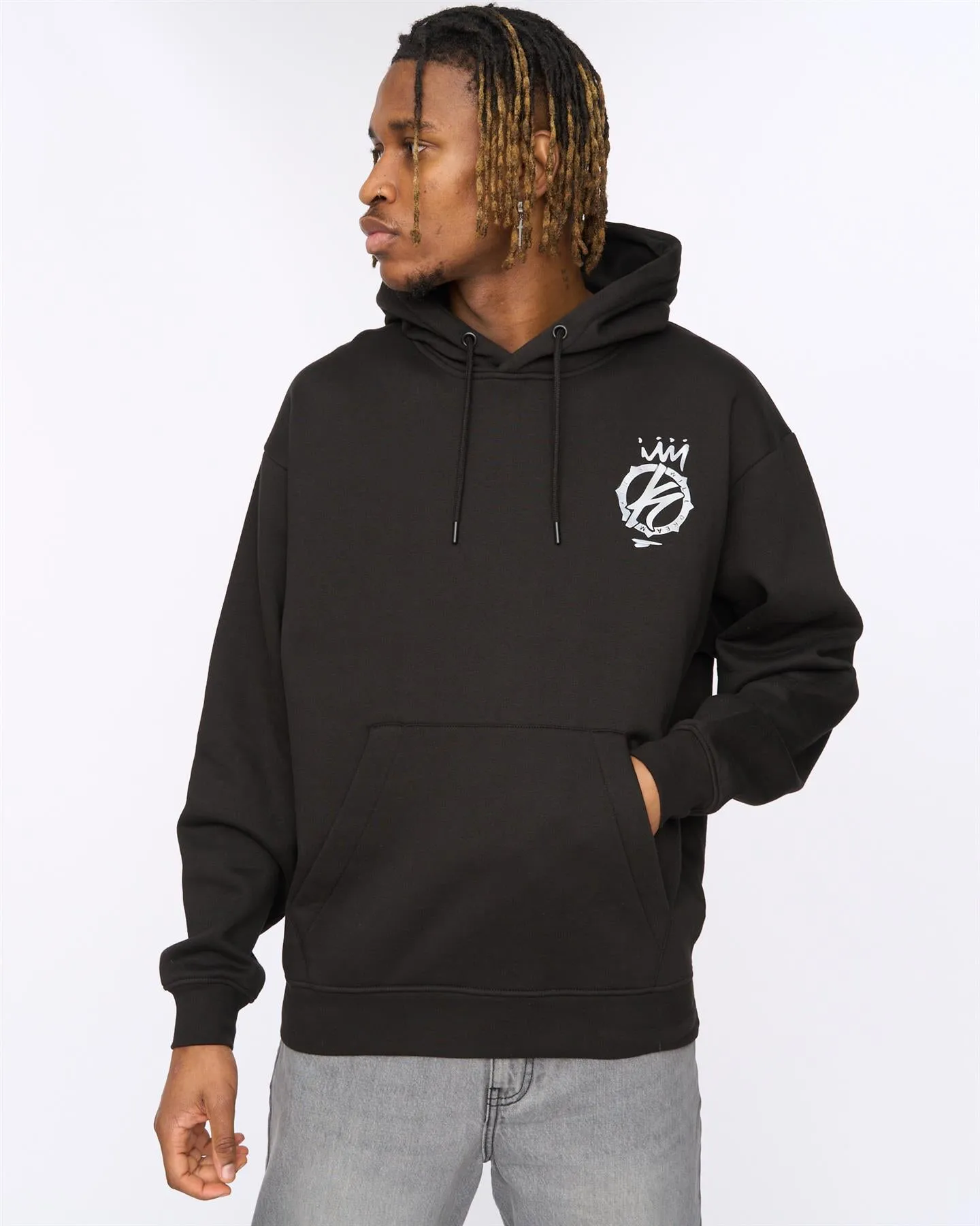 Mens Kayspray Hoodie Black sold by Brand Corner product image thumbnail 2