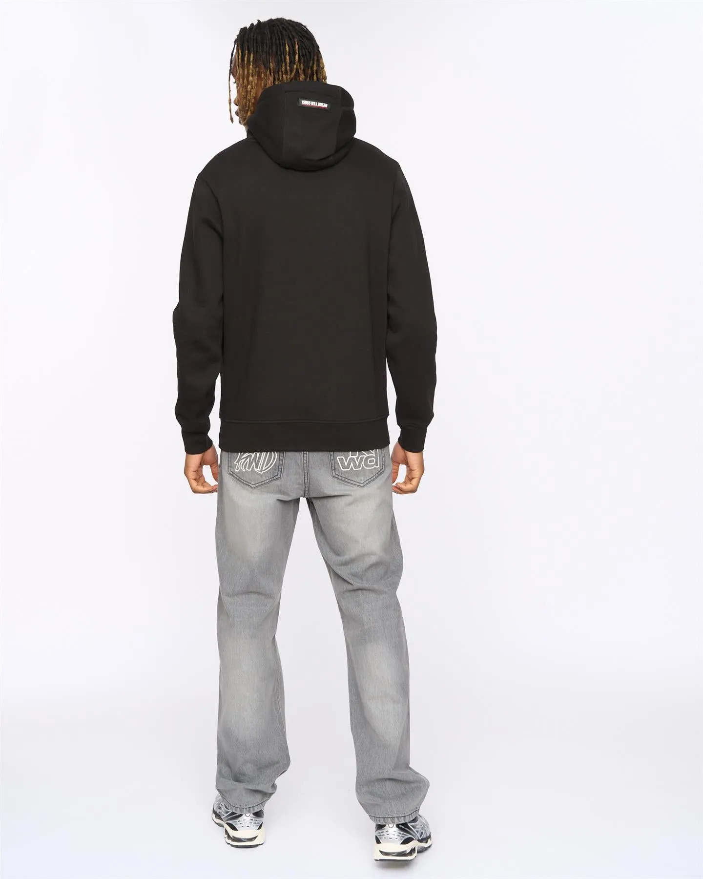 Mens Typeover Hoodie Black sold by Brand Corner product image thumbnail 4
