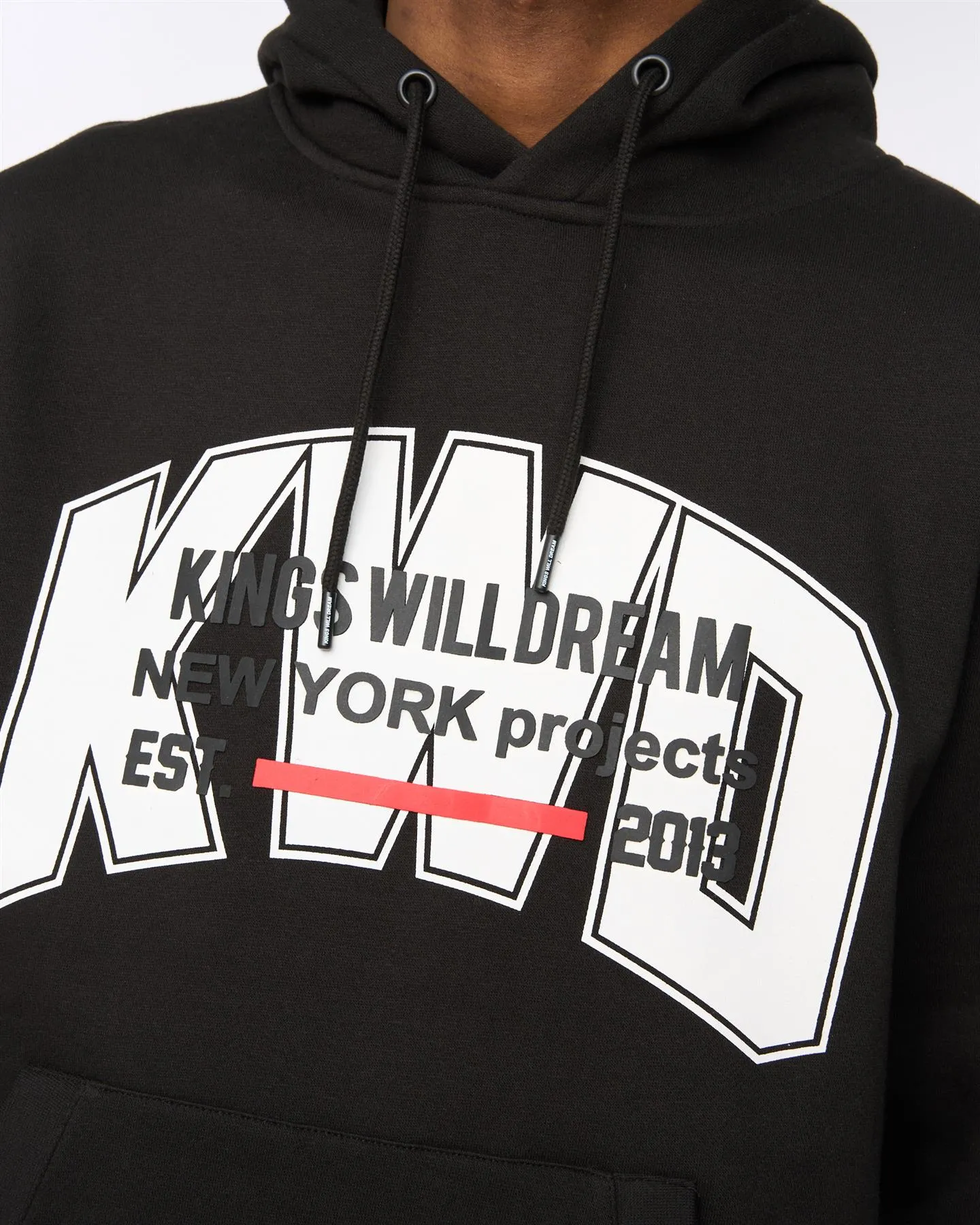 Mens Typeover Hoodie Black sold by Brand Corner product image thumbnail 5