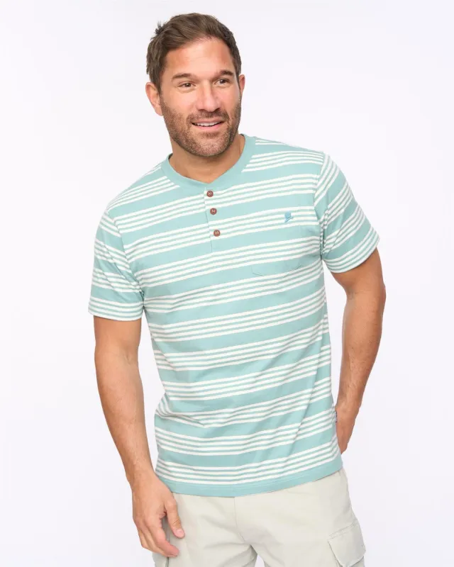 Mens Brigman T-Shirt Teal made by Brand Corner