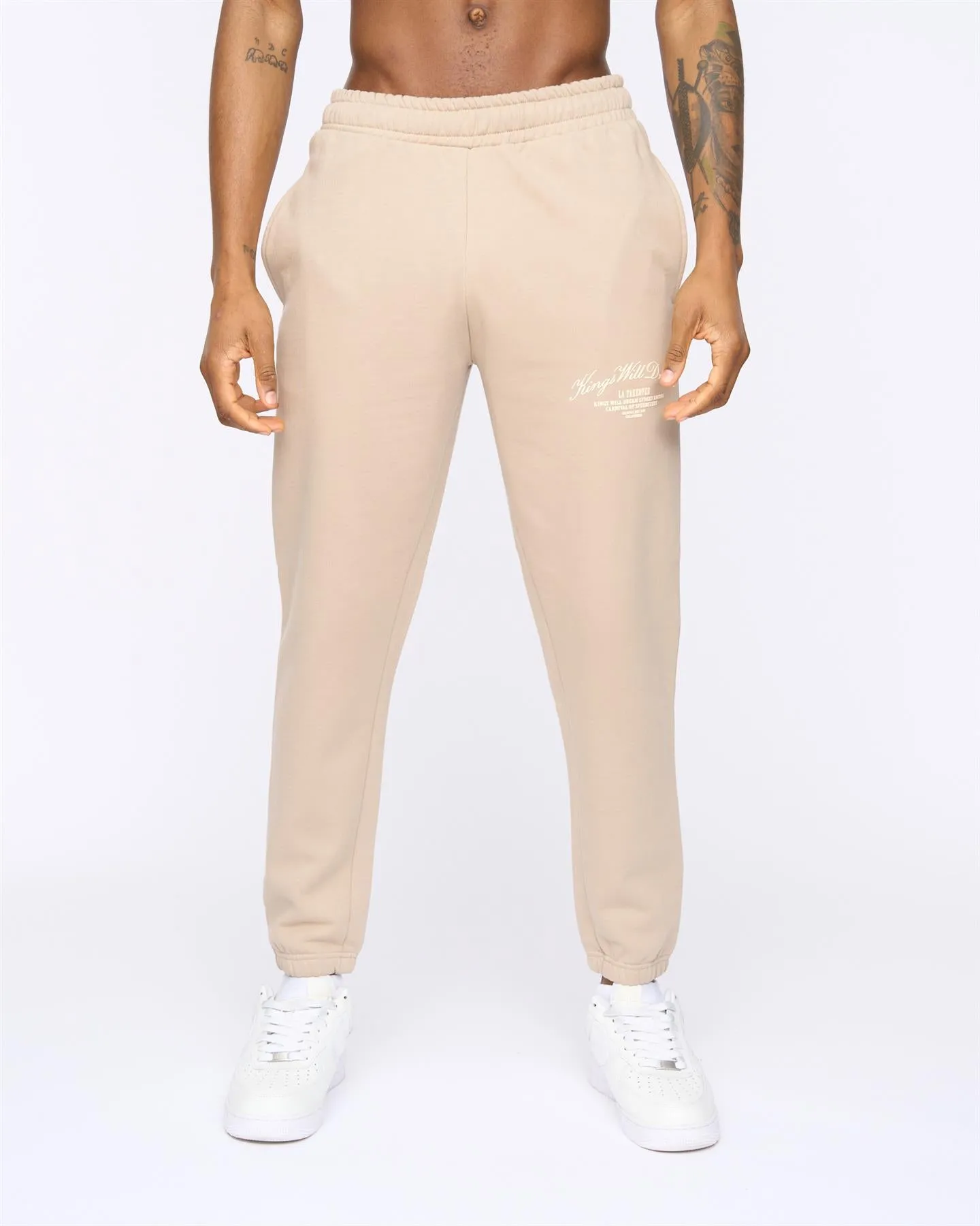 Mens Arch Joggers Stone sold by Brand Corner product image thumbnail 5