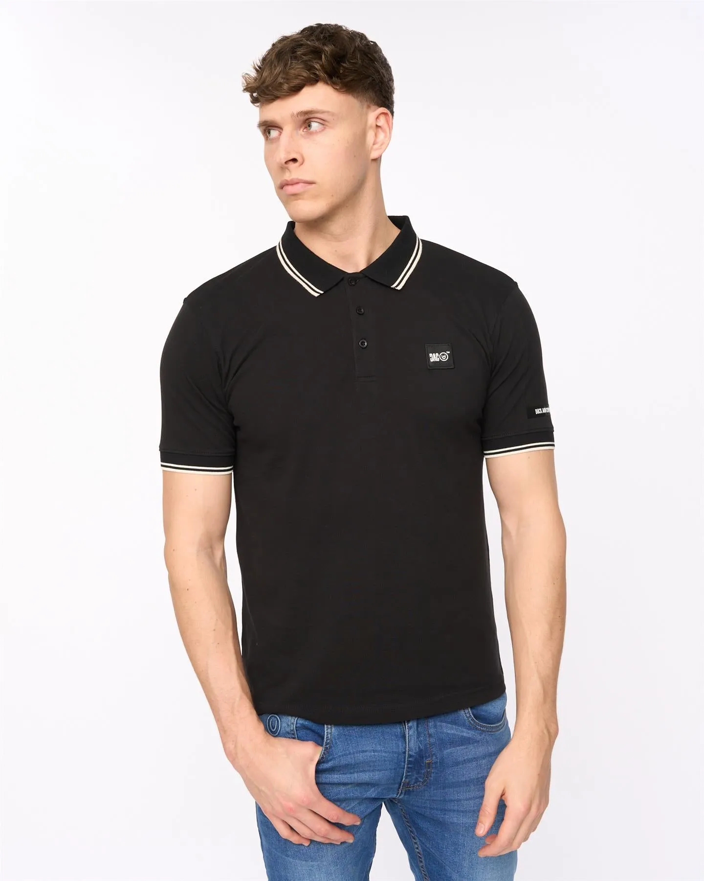 Mens Wrentham Polo Black sold by Brand Corner product image thumbnail 5