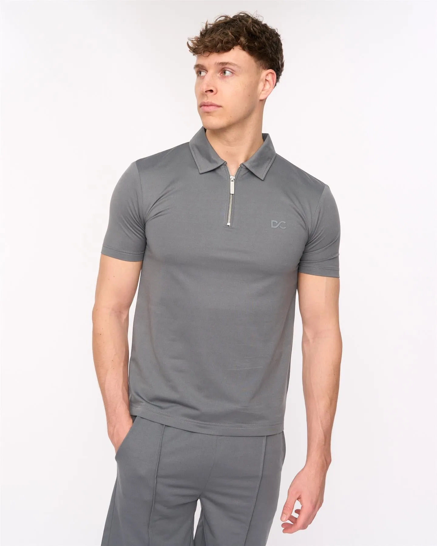 Mens Medford Polo & Shorts Set Grey sold by Brand Corner product image thumbnail 5