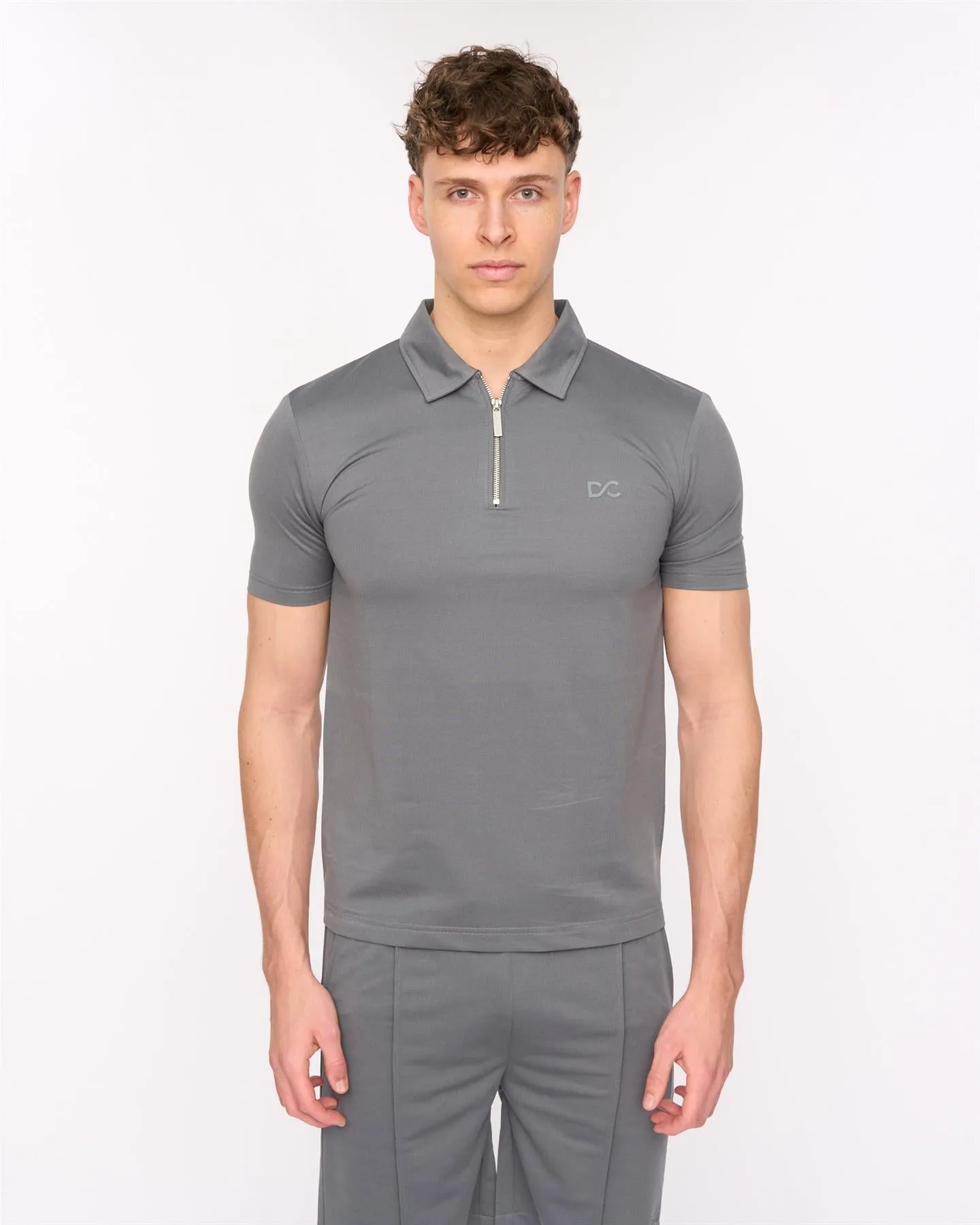 Mens Medford Polo & Shorts Set Grey sold by Brand Corner product image thumbnail 3