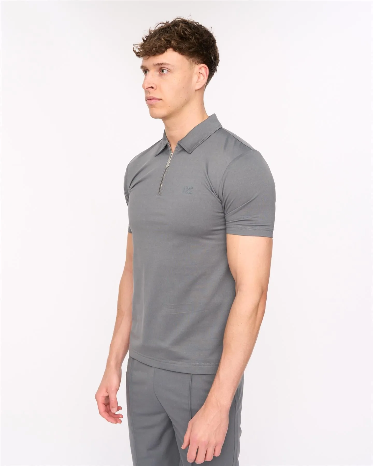 Mens Medford Polo & Shorts Set Grey sold by Brand Corner product image thumbnail 4