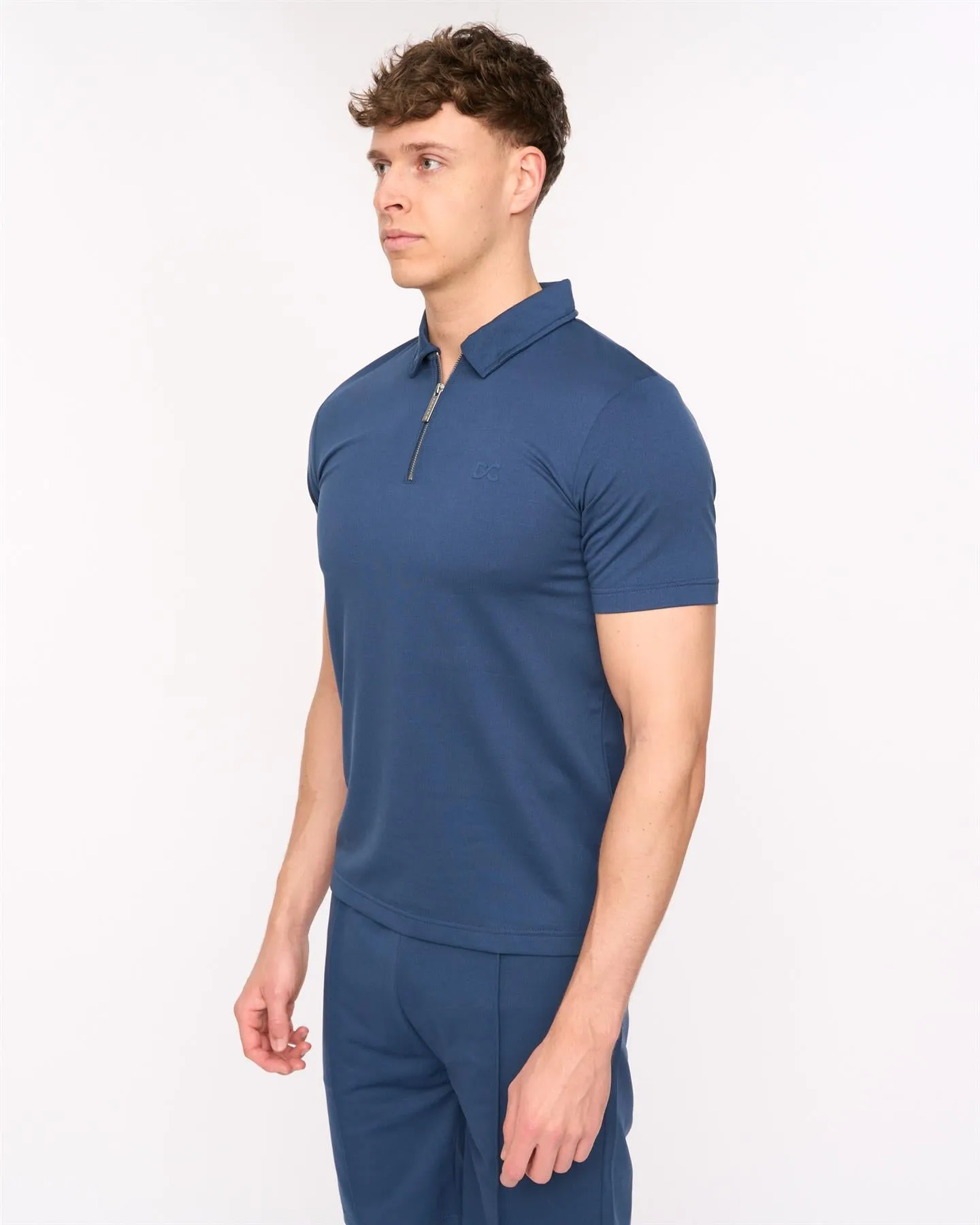 Mens Medford Polo & Shorts Set Navy sold by Brand Corner product image thumbnail 4