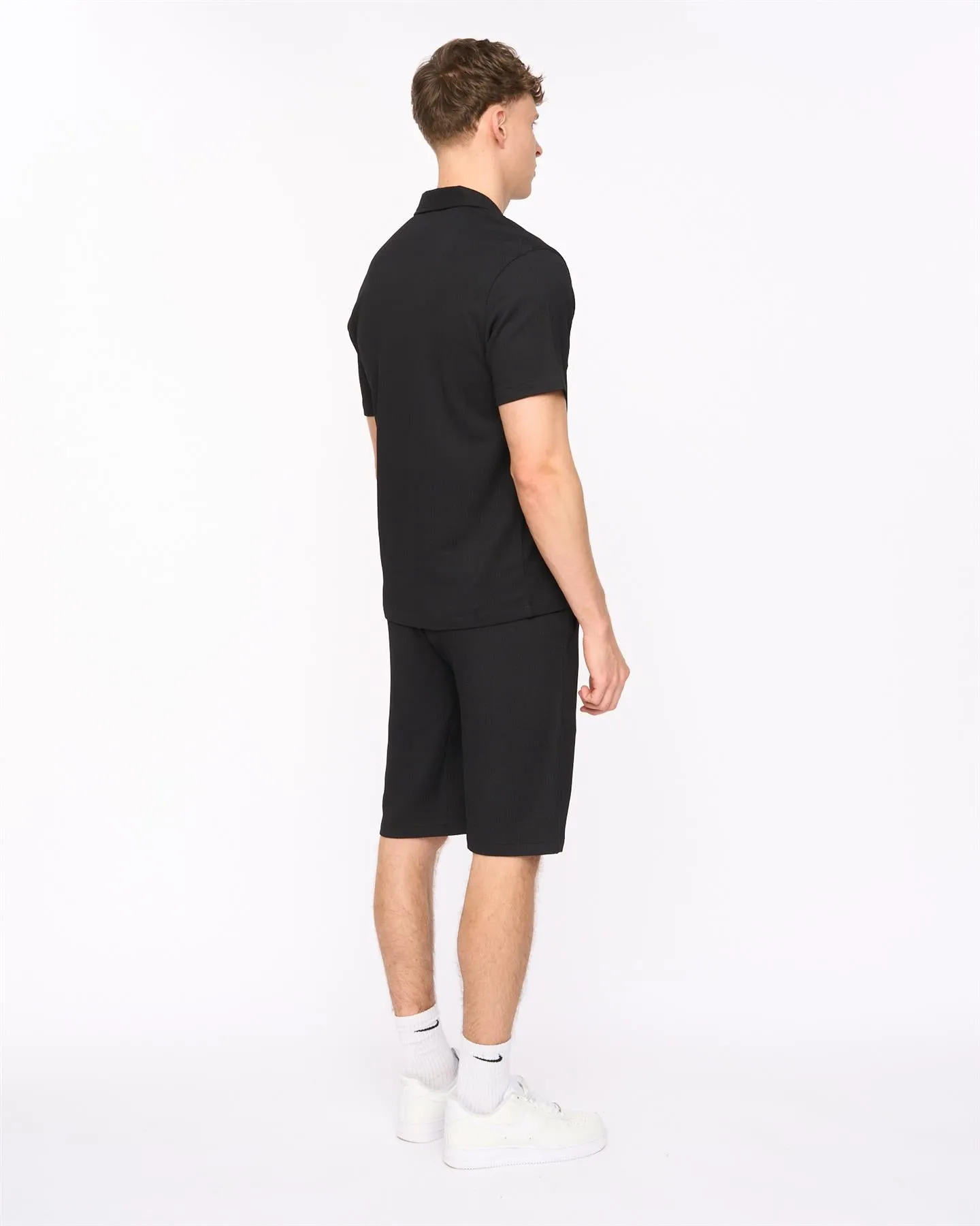 Mens Hingham Shirt & Shorts Set Black sold by Brand Corner product image thumbnail 2