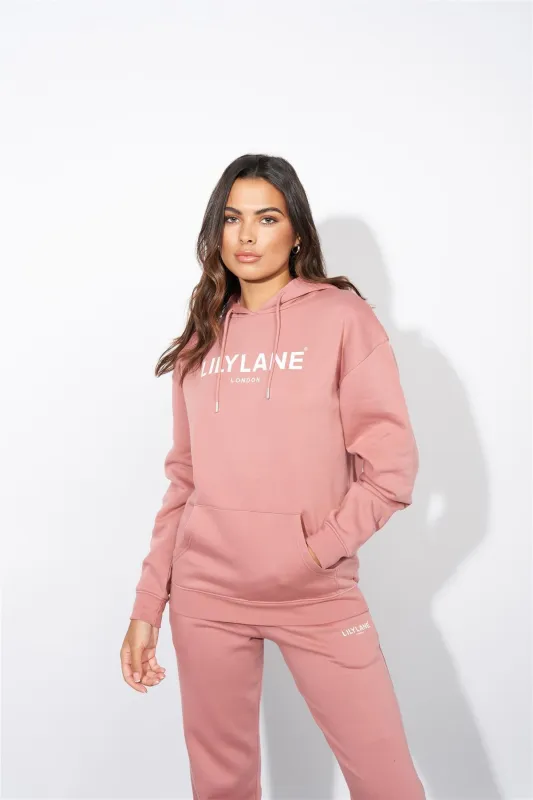 Ladies Lily Lane Ximena Hoodie Pink made by Brand Corner