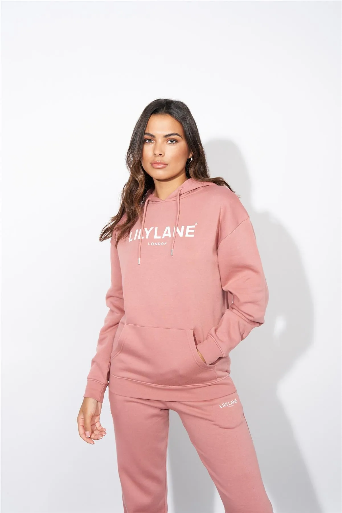 Ladies Lily Lane Ximena Hoodie Pink sold by Brand Corner