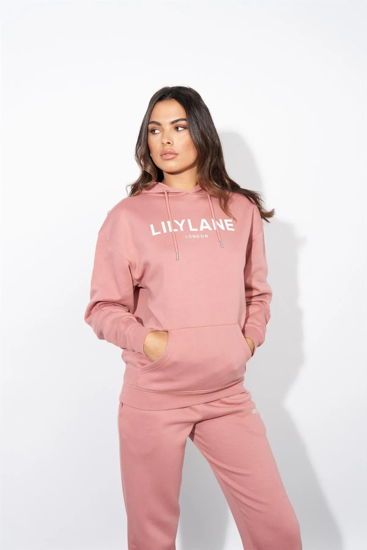 Ladies Lily Lane Ximena Hoodie Pink sold by Brand Corner product image thumbnail 2