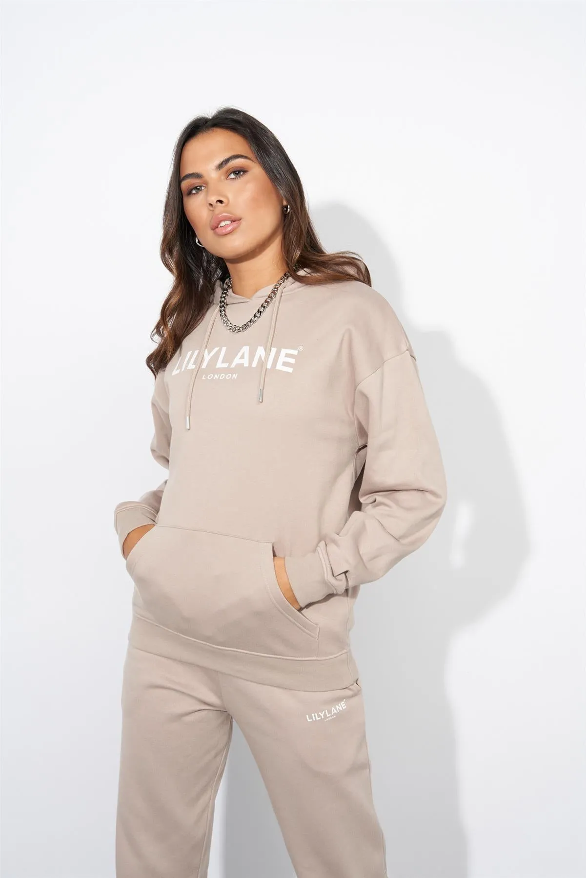 Ladies Lily Lane Ximena Hoodie Stone sold by Brand Corner product image thumbnail 3