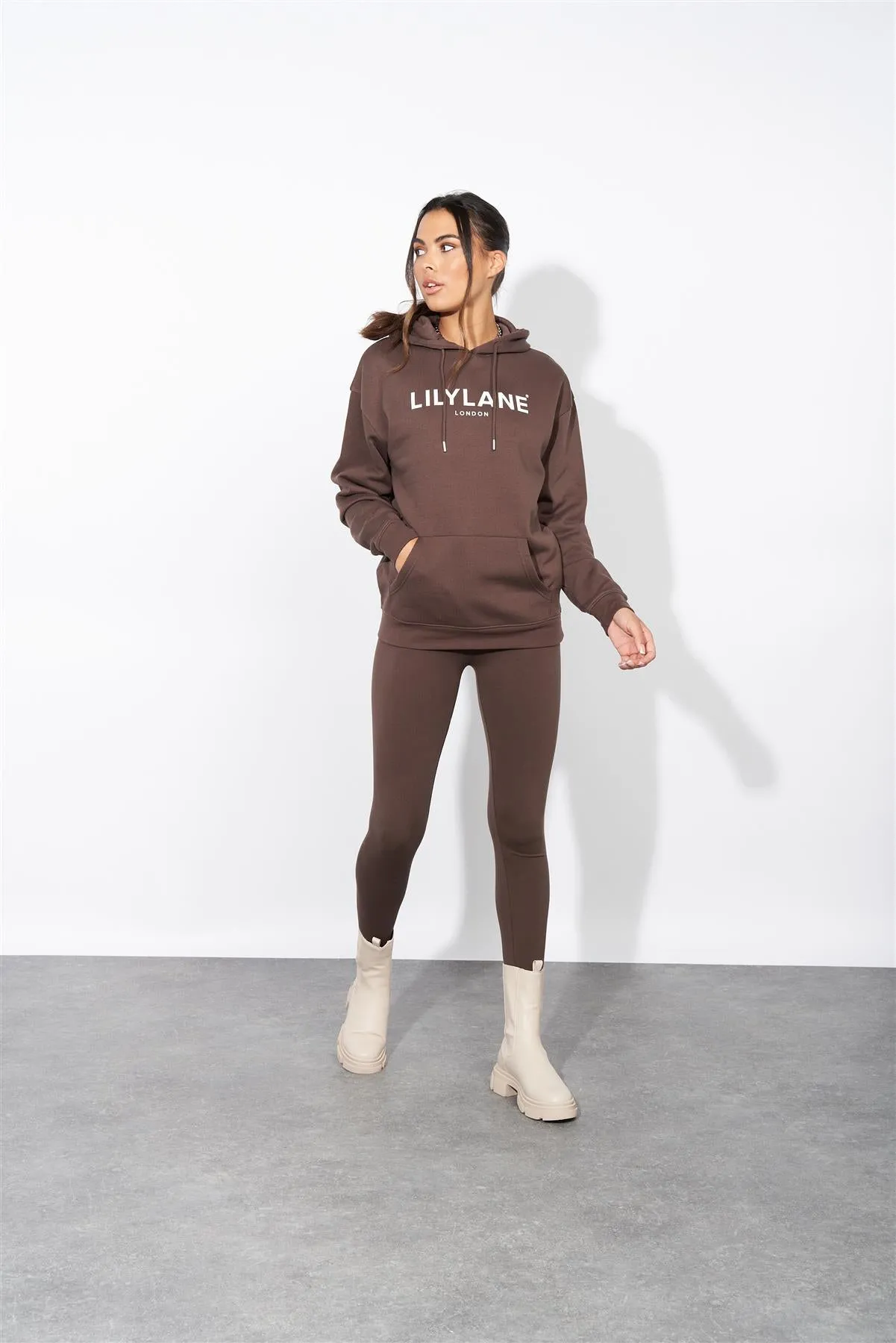 Ladies Lily Lane Ximena Hoodie Brown sold by Brand Corner product image thumbnail 4