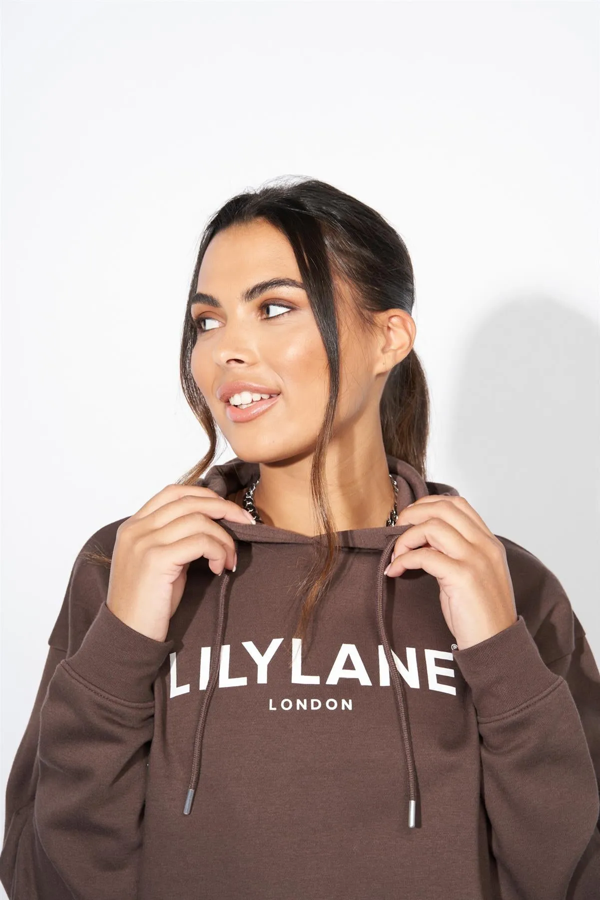 Ladies Lily Lane Ximena Hoodie Brown sold by Brand Corner product image thumbnail 3