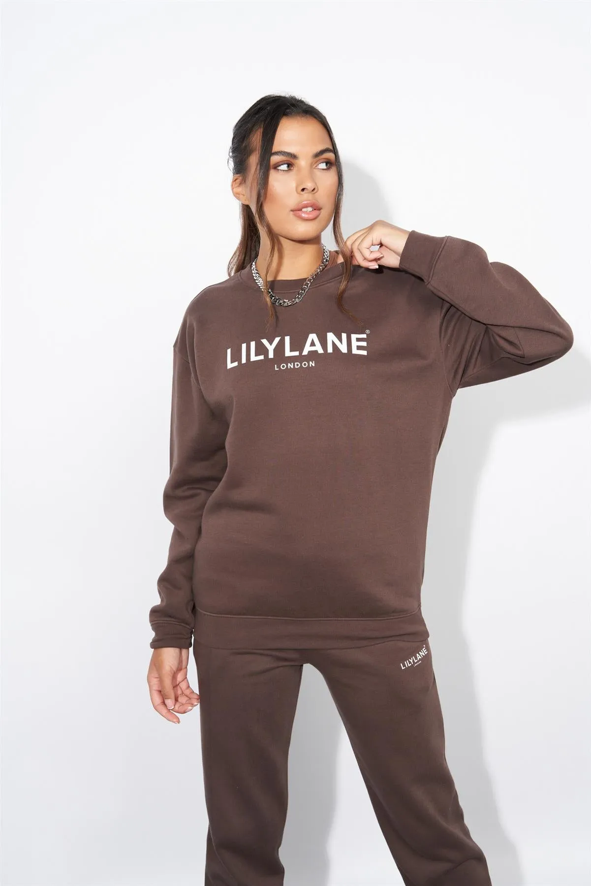 Ladies Lily Lane Valeria Crew Brown sold by Brand Corner product image thumbnail 2