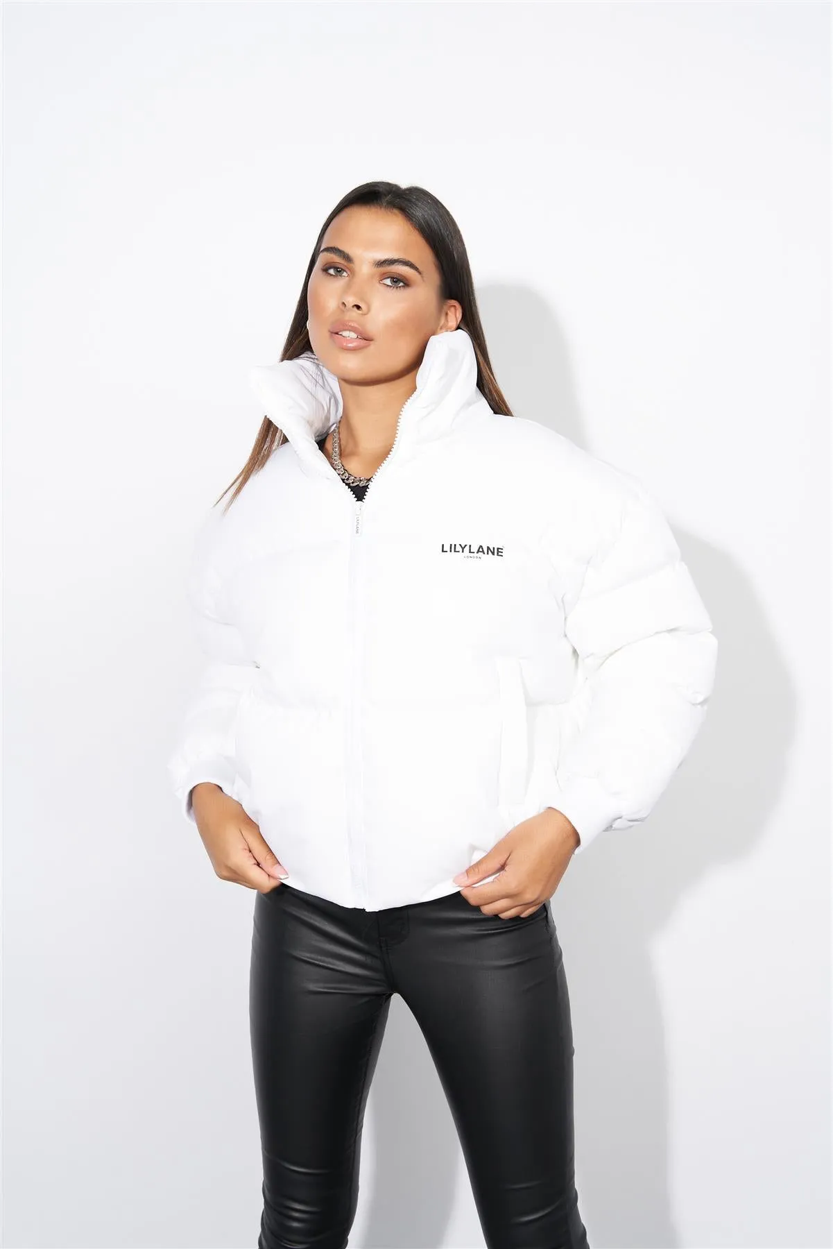 Ladies Lily Lane Julianna Jacket White sold by Brand Corner