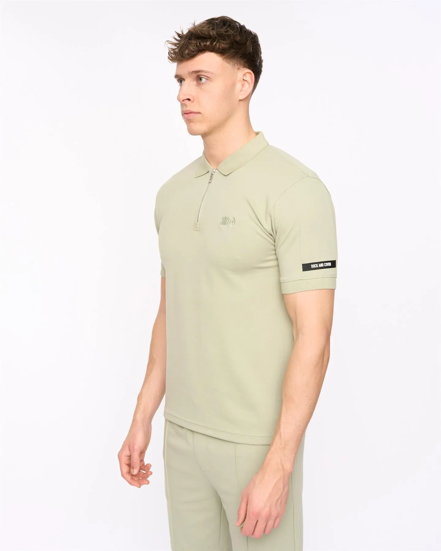 Mens Sherborn Polo Light Olive sold by Brand Corner product image thumbnail 4